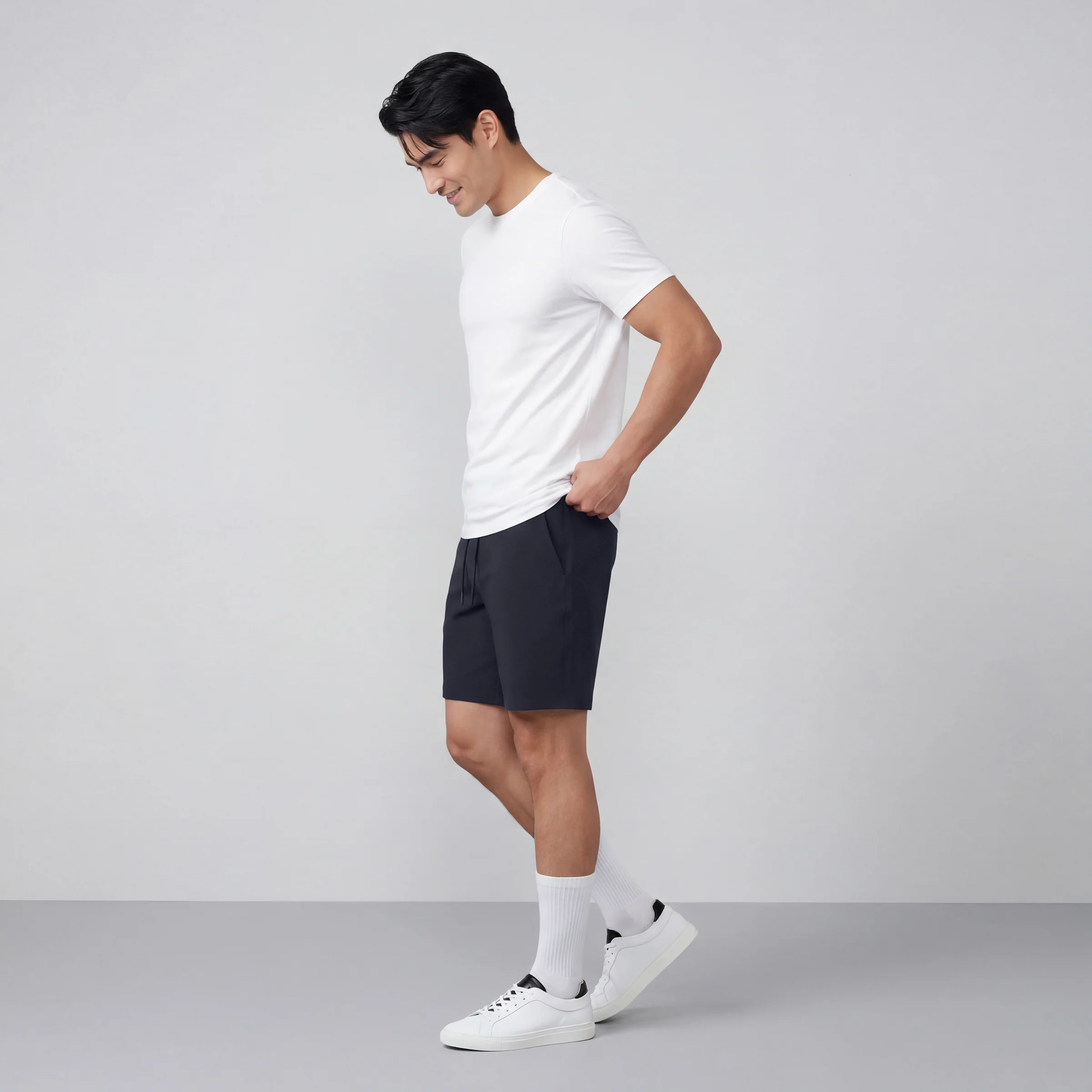 Atlas Short 8" -- Navy Blue - Image 3