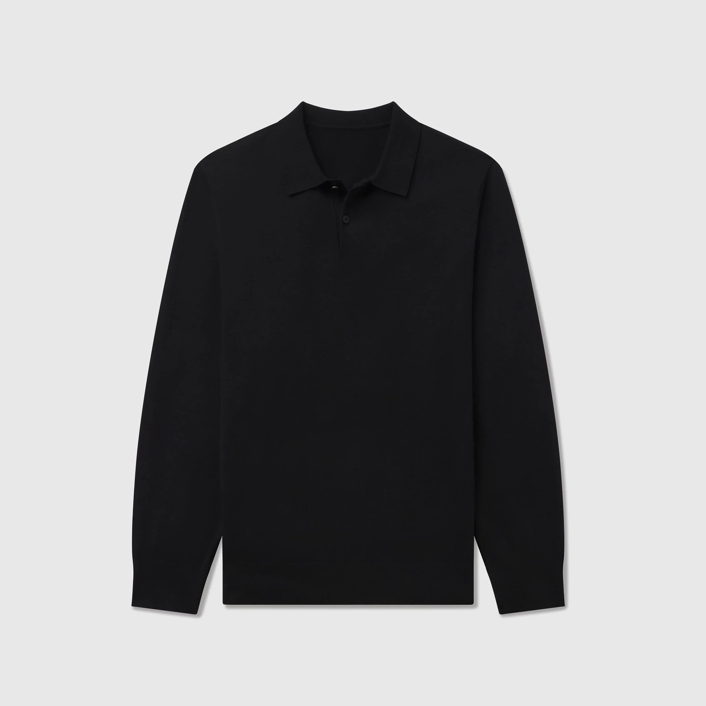 Legacy Polo Sweater -- Black - Image 7