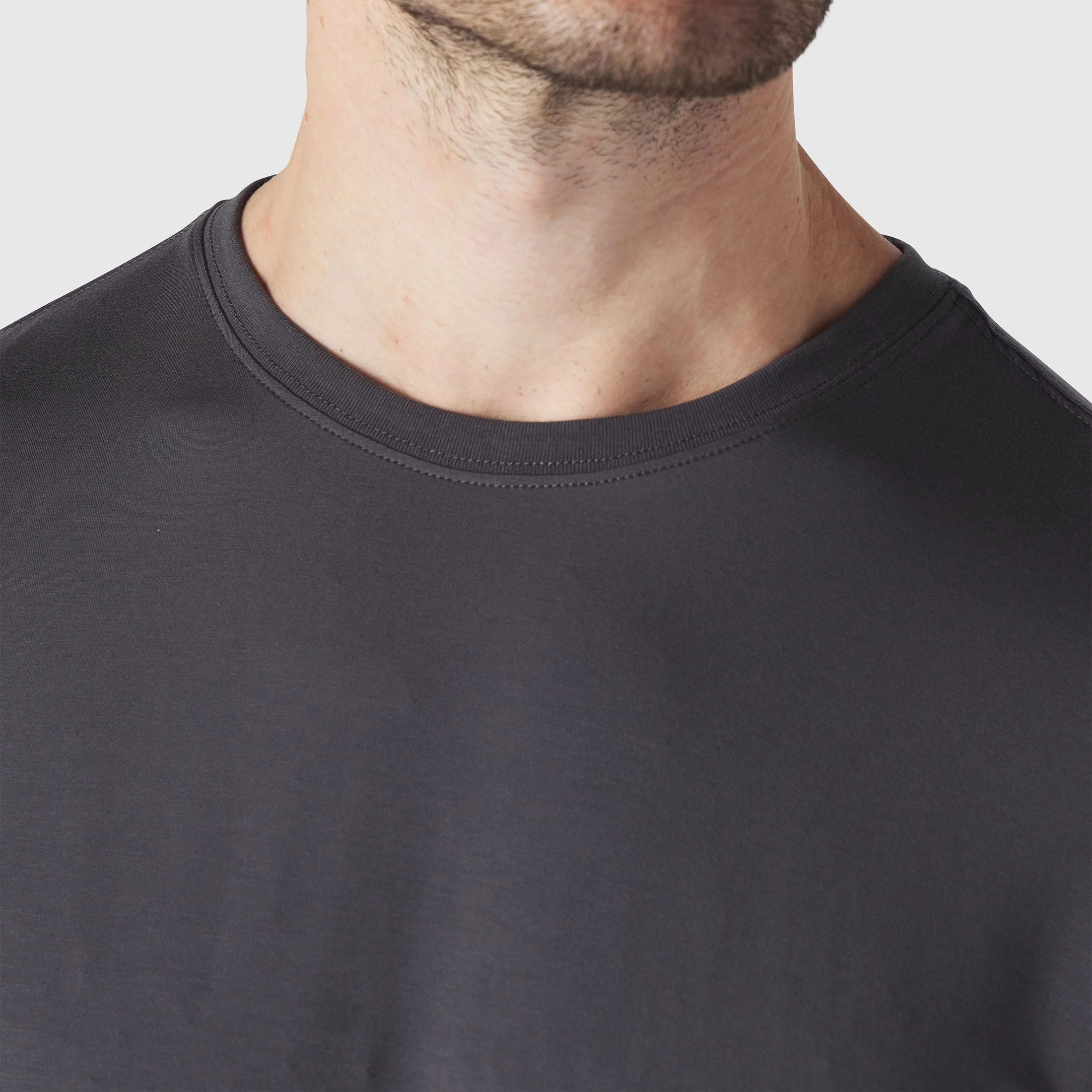 Anytime Tee -- Charcoal Gray - Image 3
