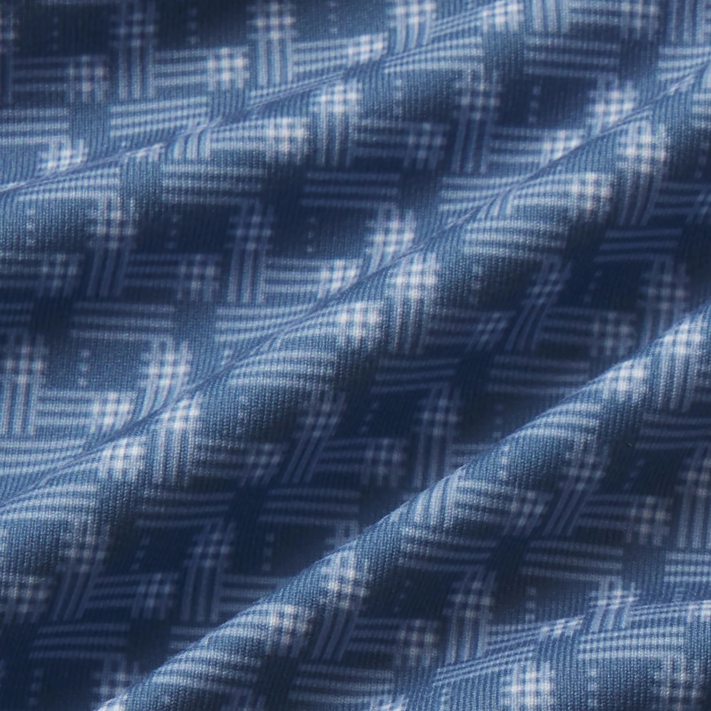 Clubhouse Performance Polo -- Bering Sea Gridline - Image 8