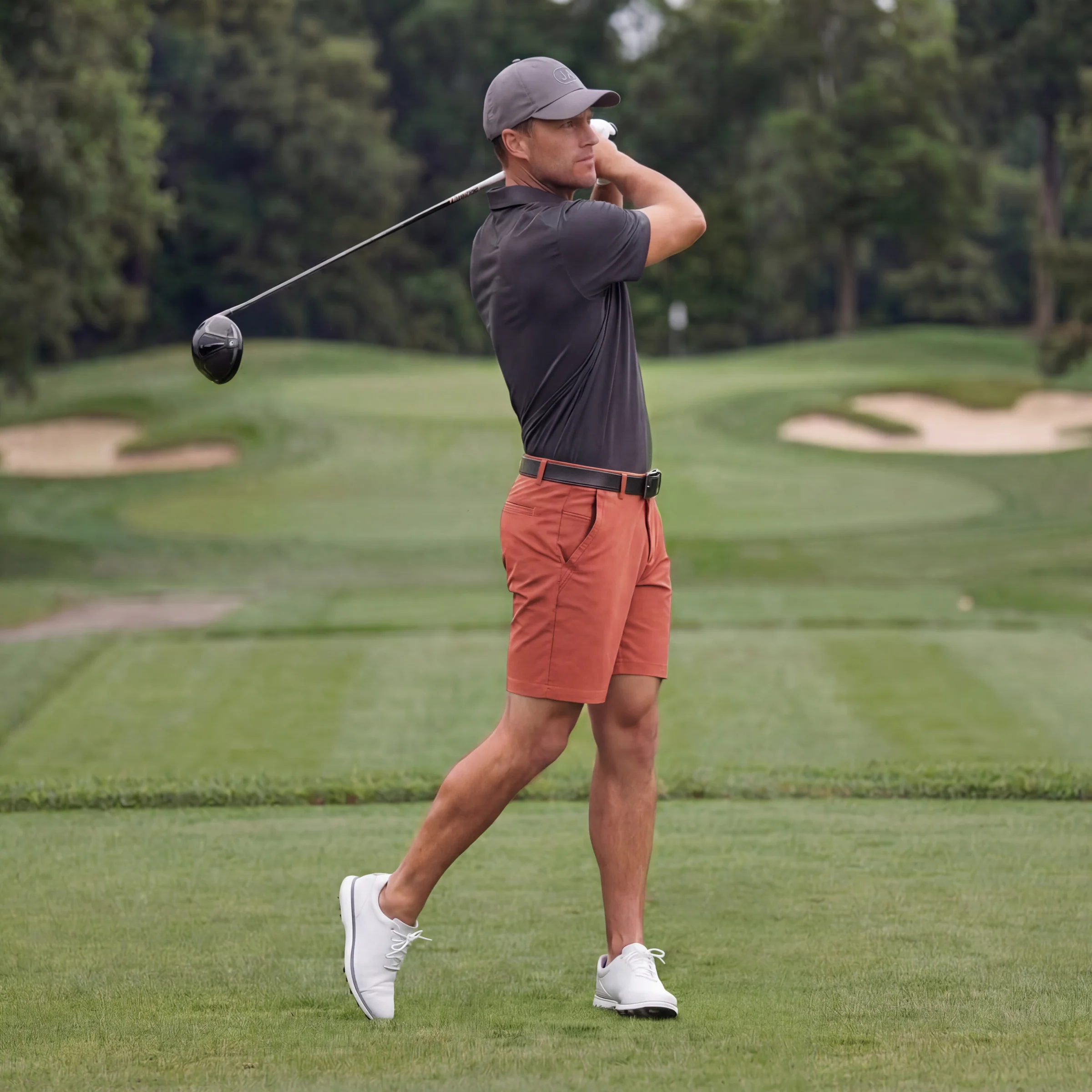 Clubhouse Pique Polo -- Charcoal Gray - Image 3