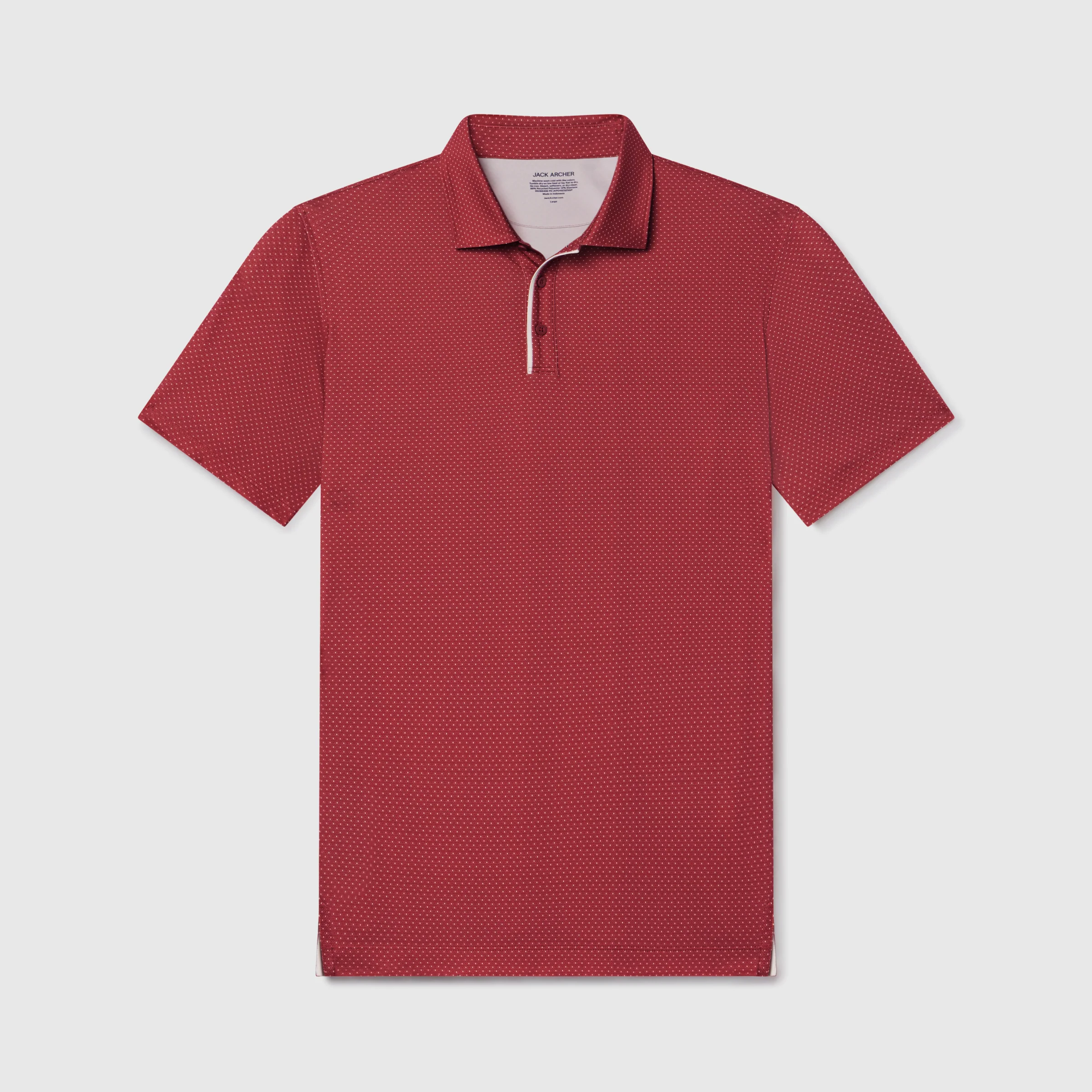 Clubhouse Performance Polo -- Red Brickline - Image 7