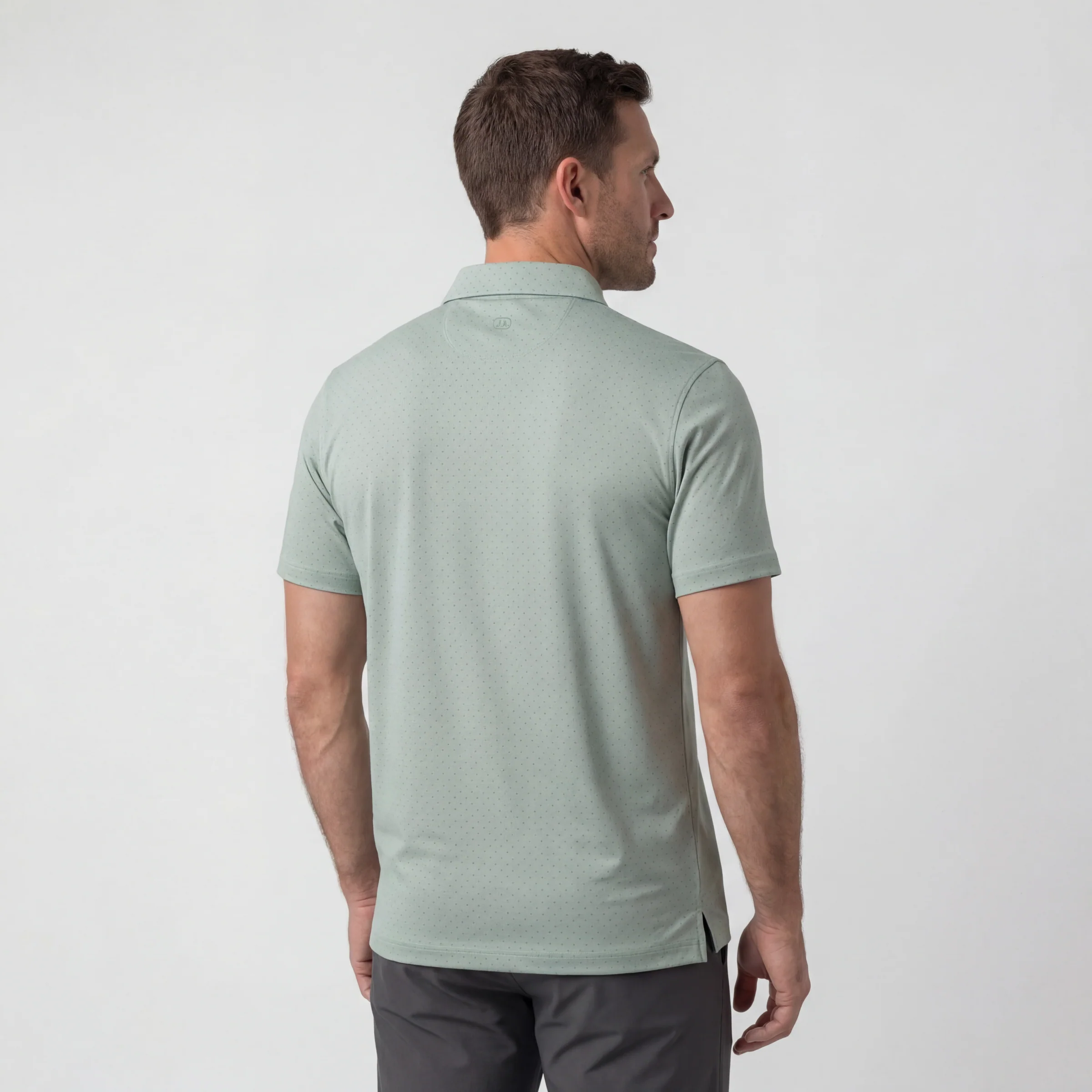 Clubhouse Performance Polo -- Storm Green Sweetspot - Image 4