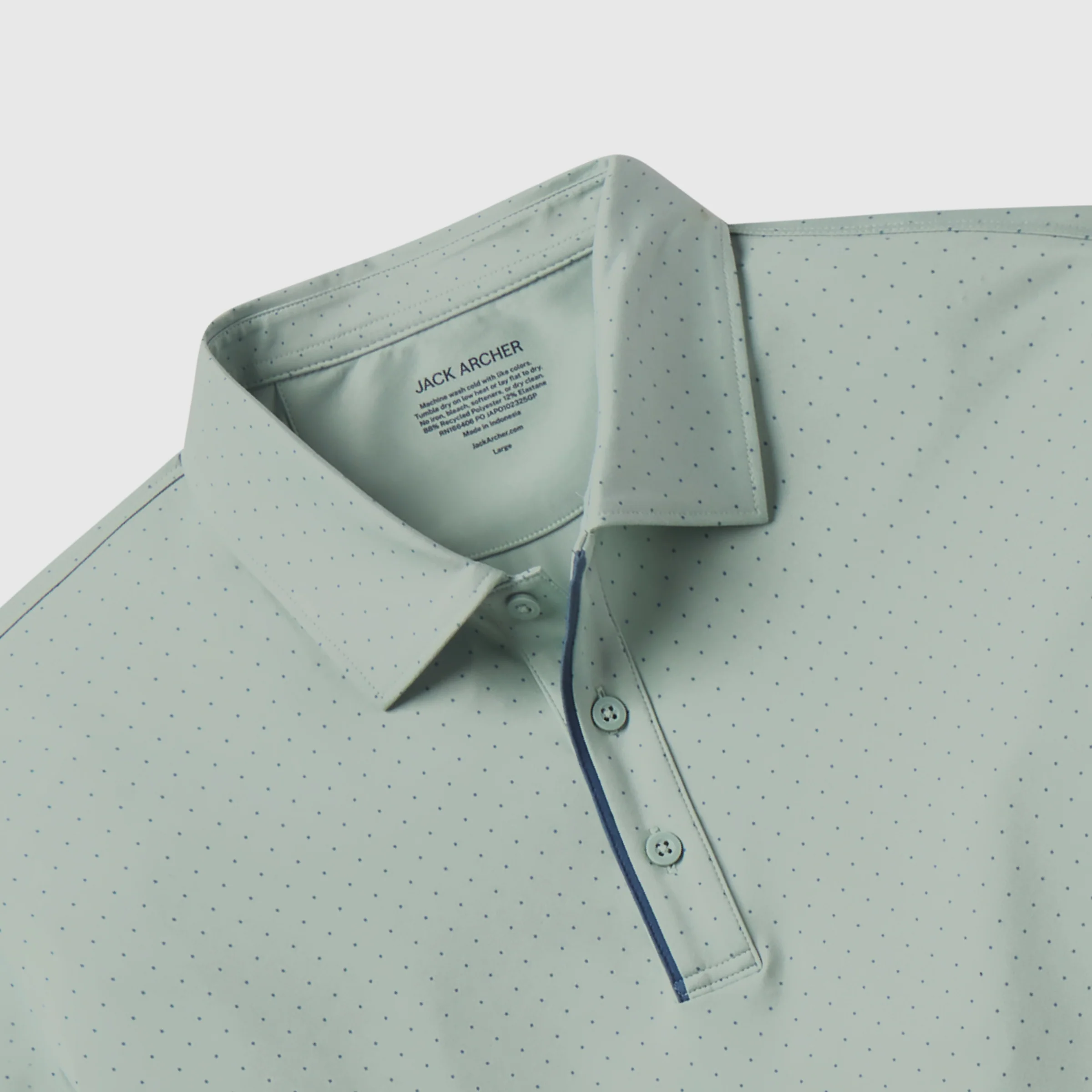 Clubhouse Performance Polo -- Storm Green Sweetspot - Image 6
