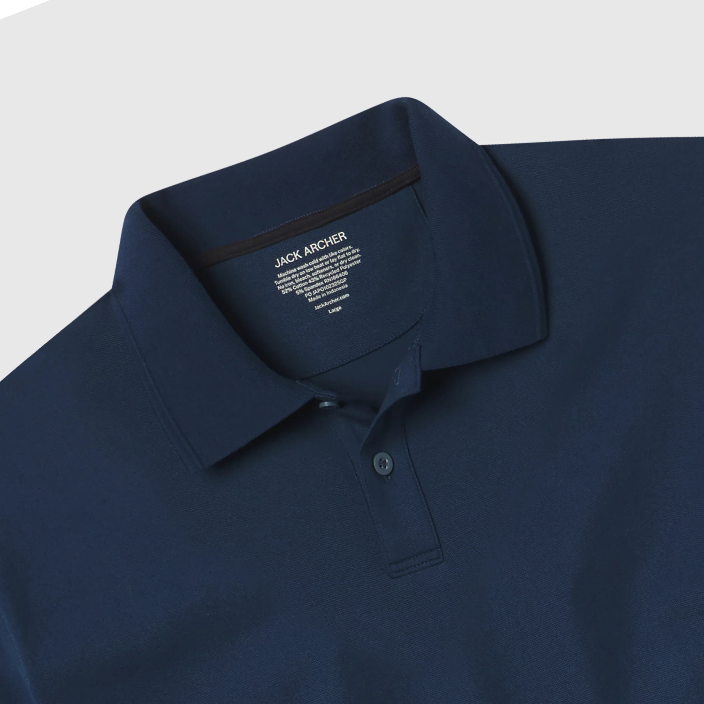 Clubhouse Pique Polo -- Tidal Blue - Image 9