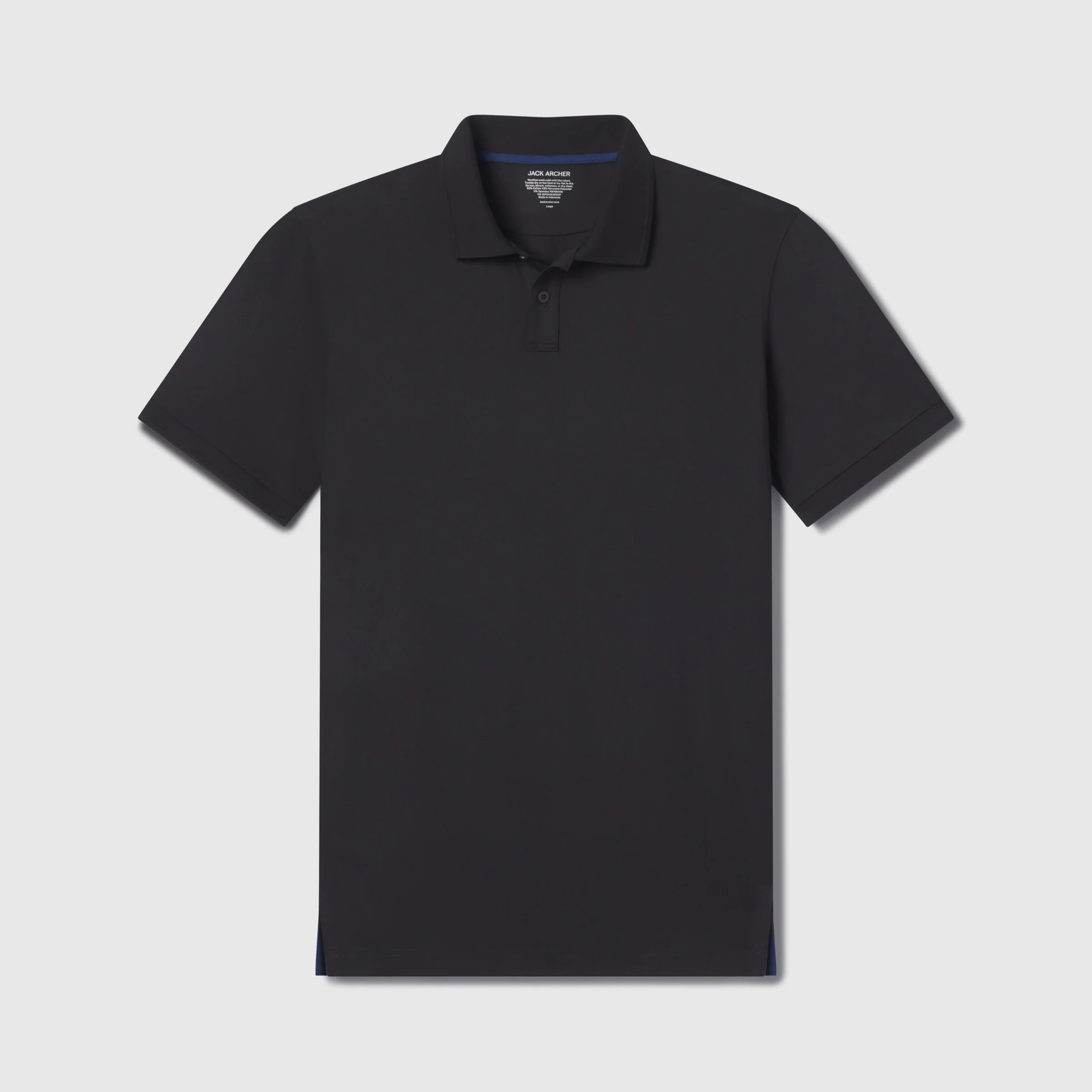 Clubhouse Pique Polo -- True Black - Image 7