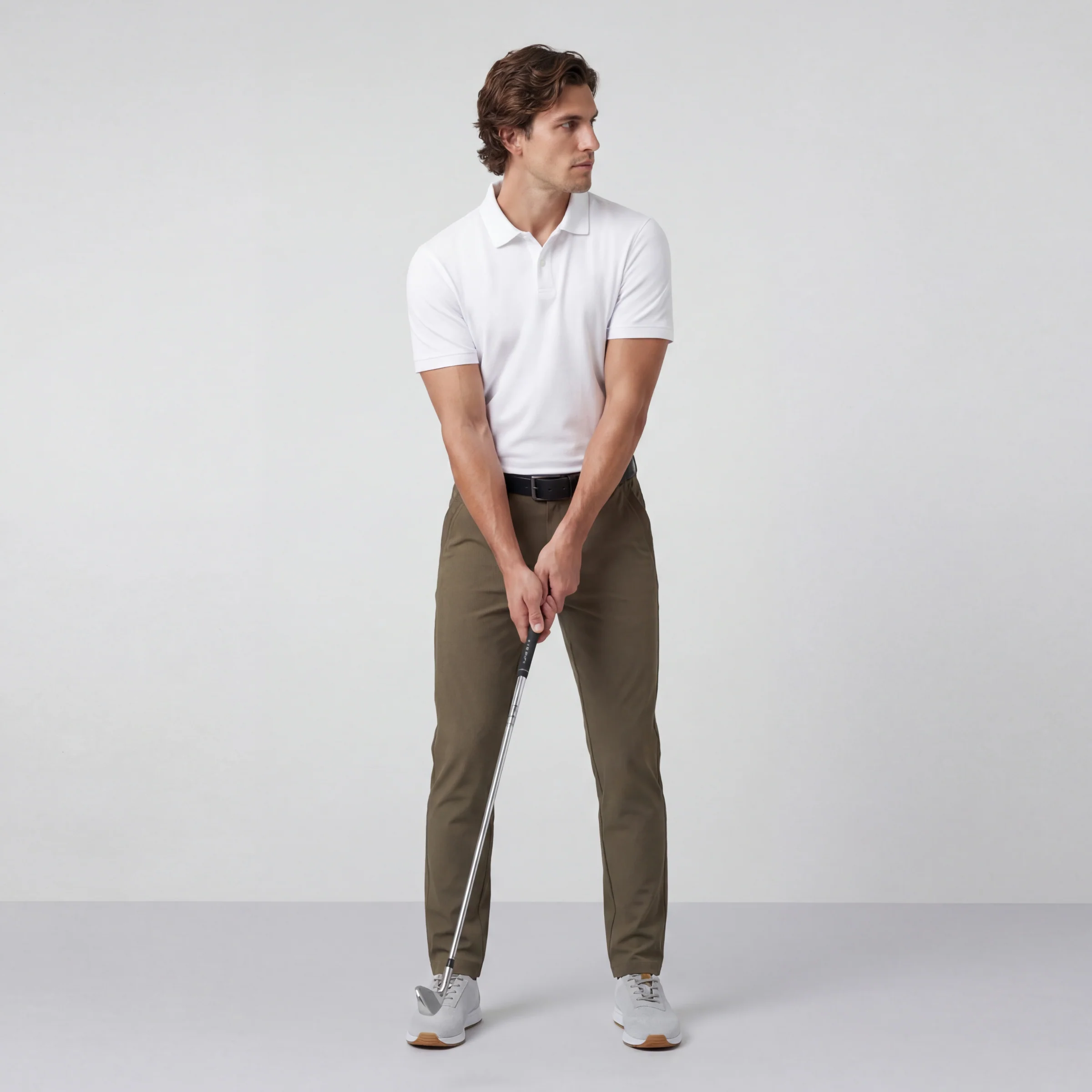 Clubhouse Pique Polo -- True White - Image 4