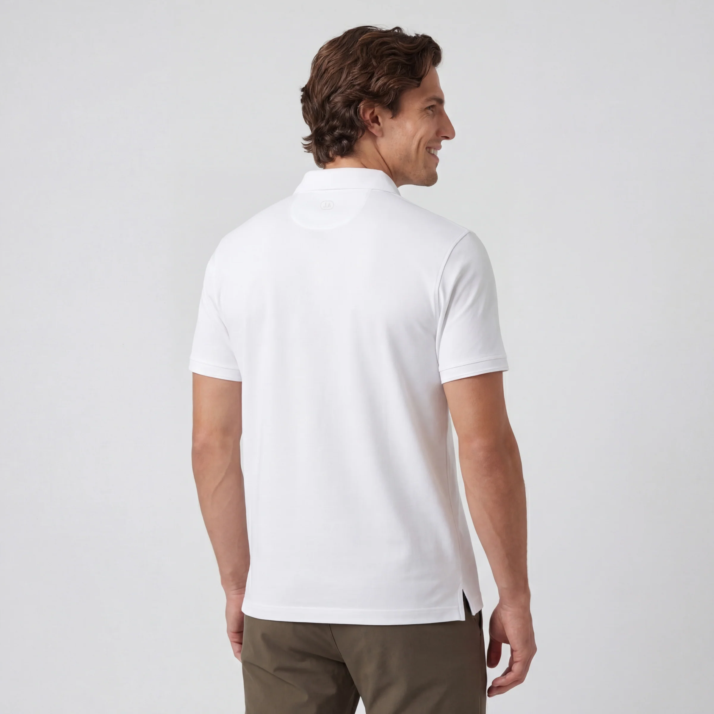 Clubhouse Pique Polo -- True White - Image 5
