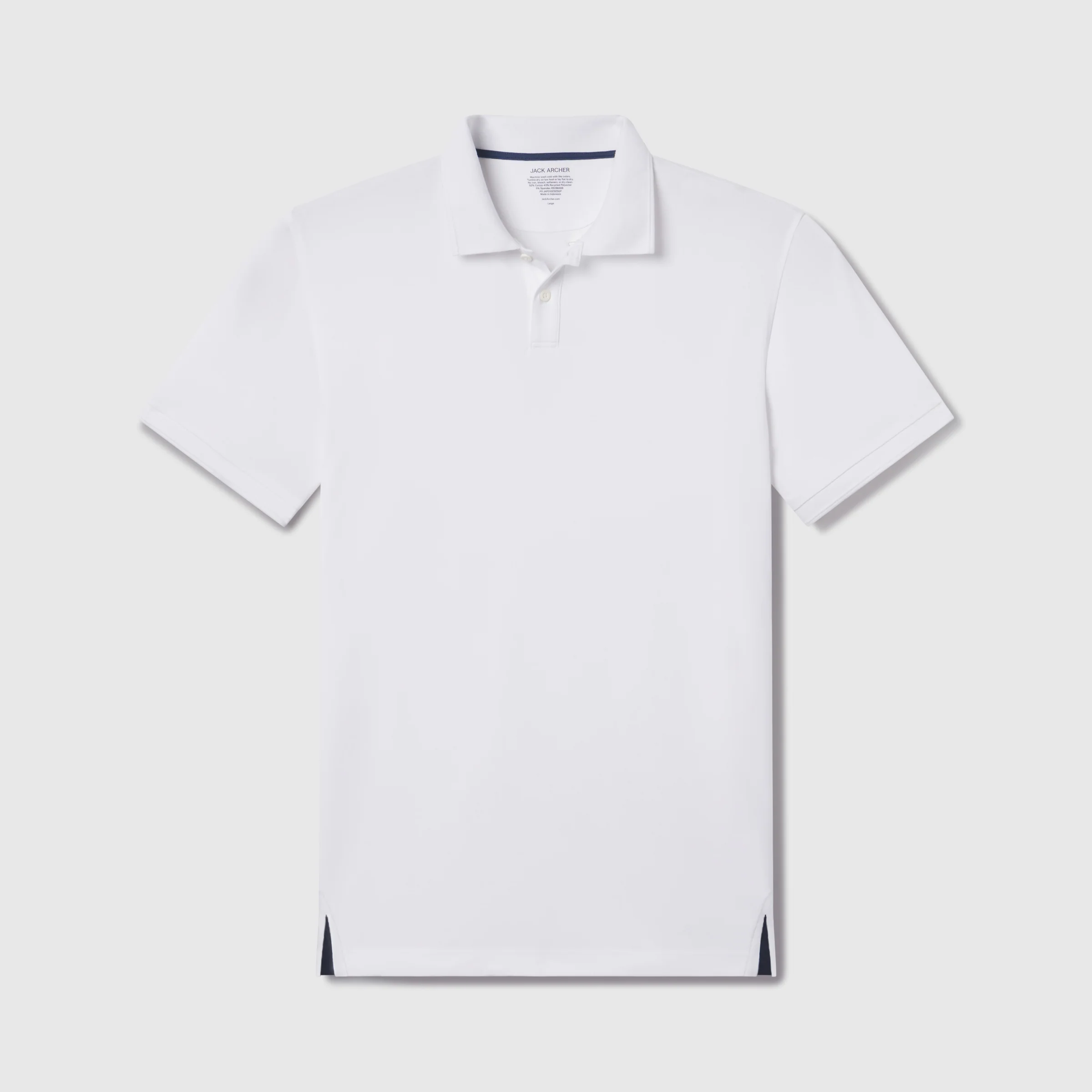 Clubhouse Pique Polo -- True White - Image 7