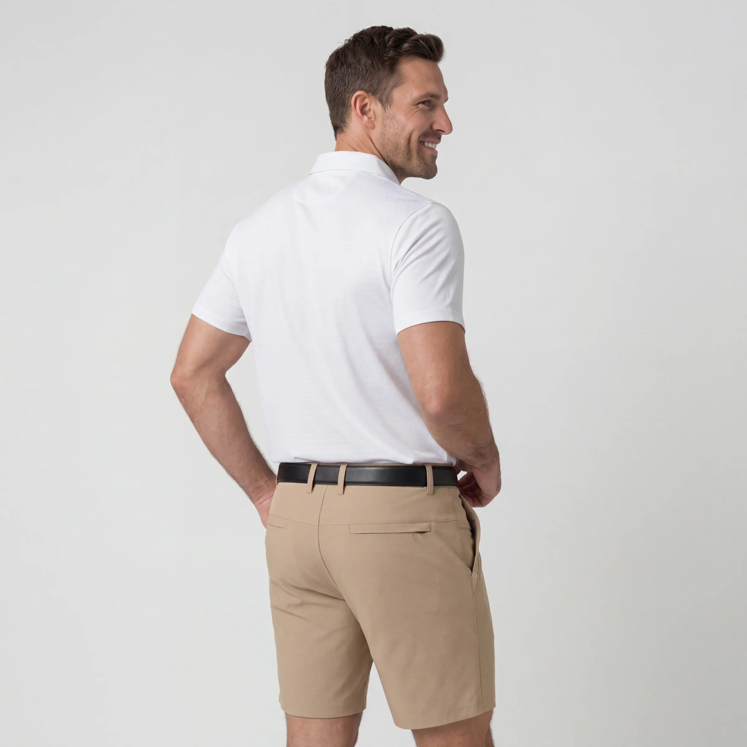 Clubhouse Performance Polo -- White Driveline - Image 3