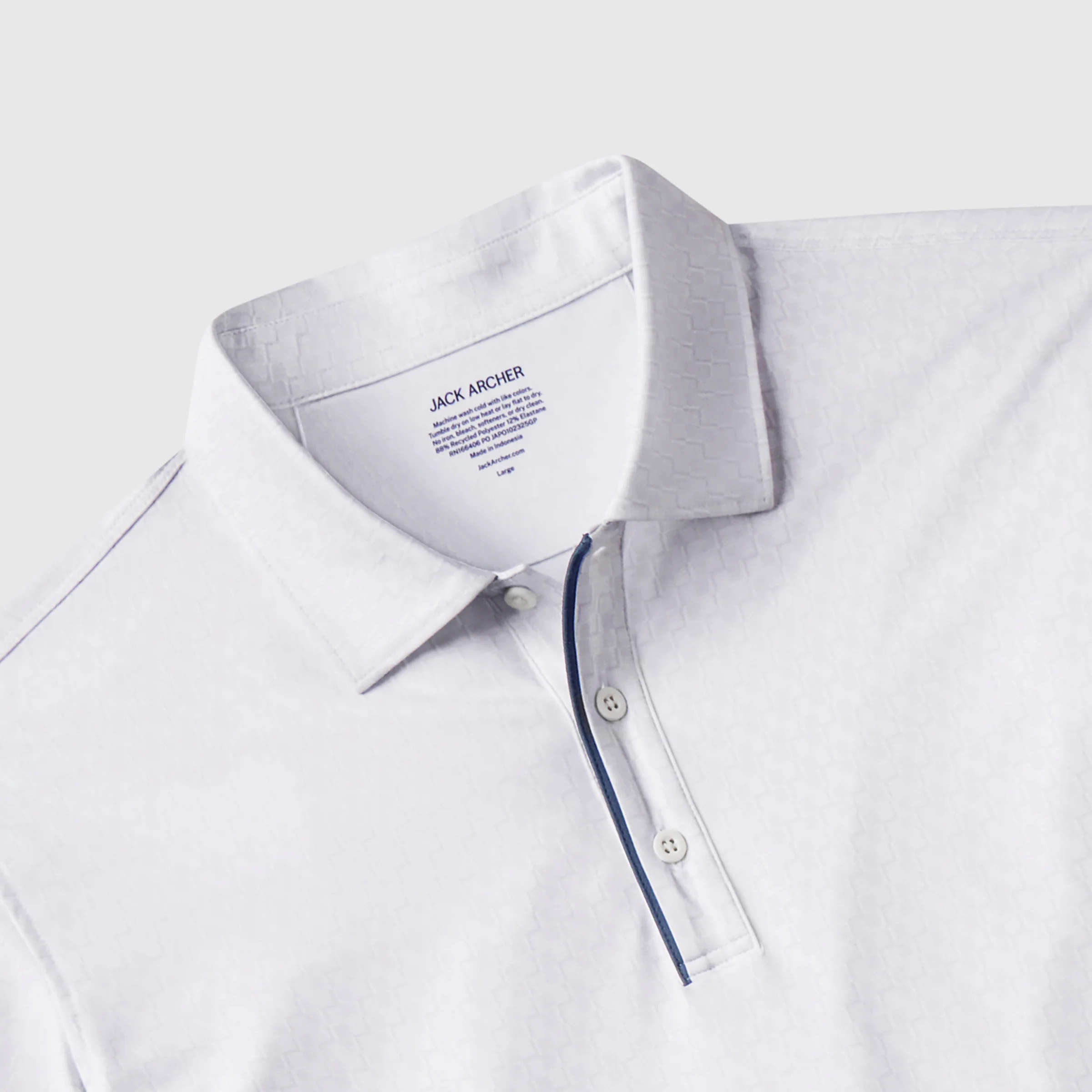 Clubhouse Performance Polo -- White Driveline - Image 5