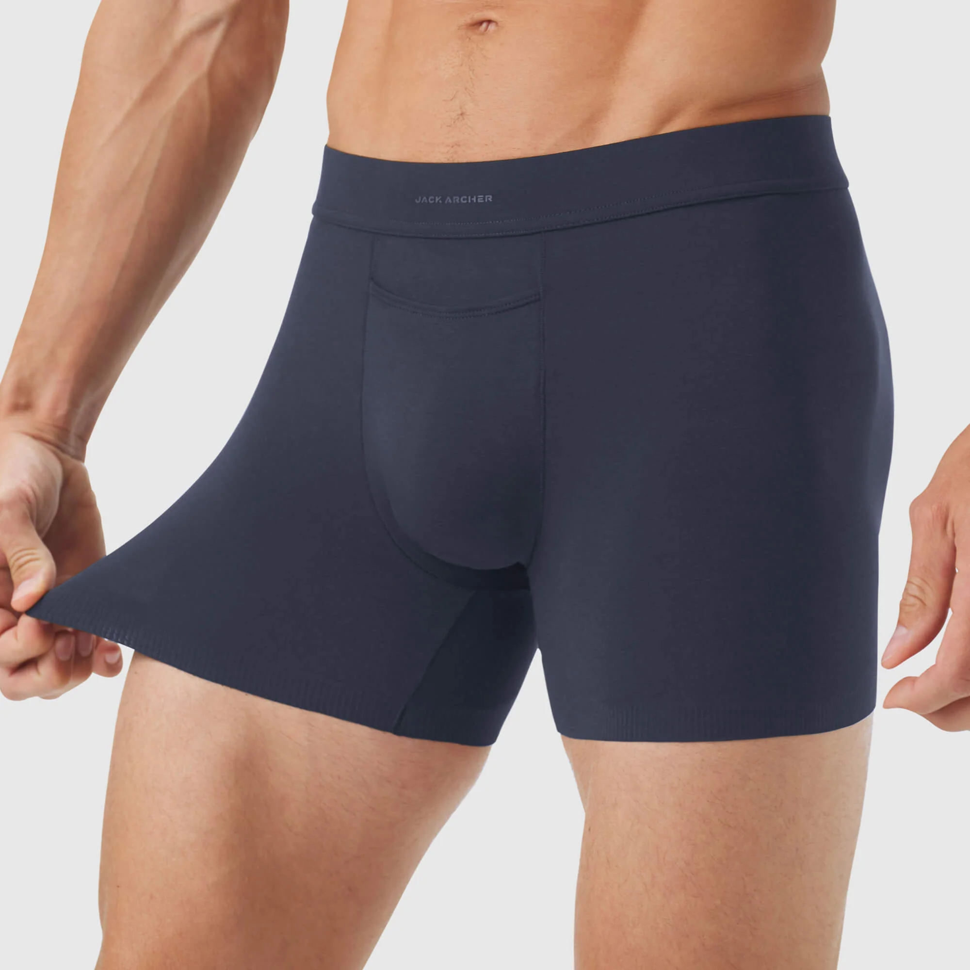 Jetsetter Boxer Brief 5" -- Deep Blue - Image 3