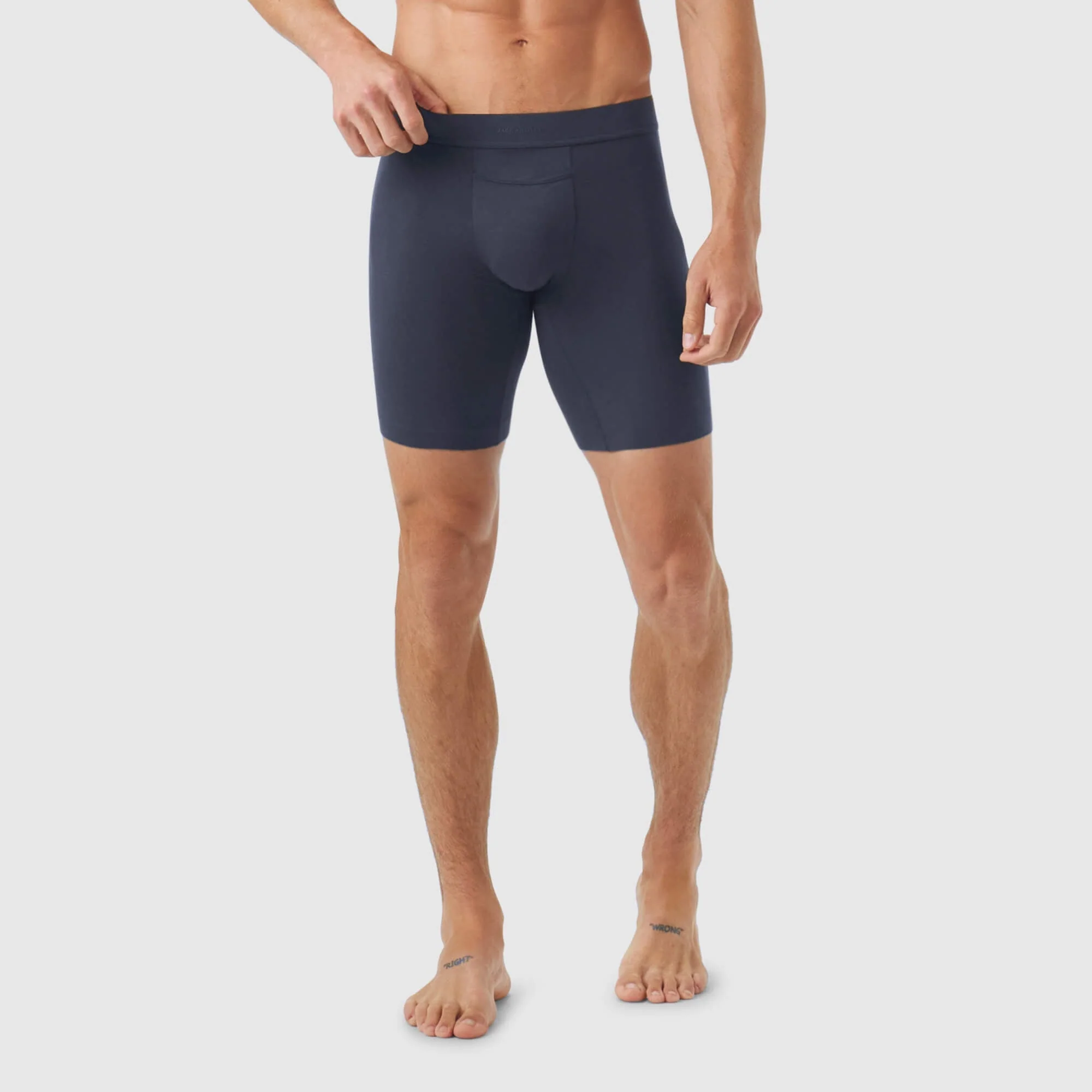 Jetsetter Boxer Brief 8" -- Deep Blue - Image 3