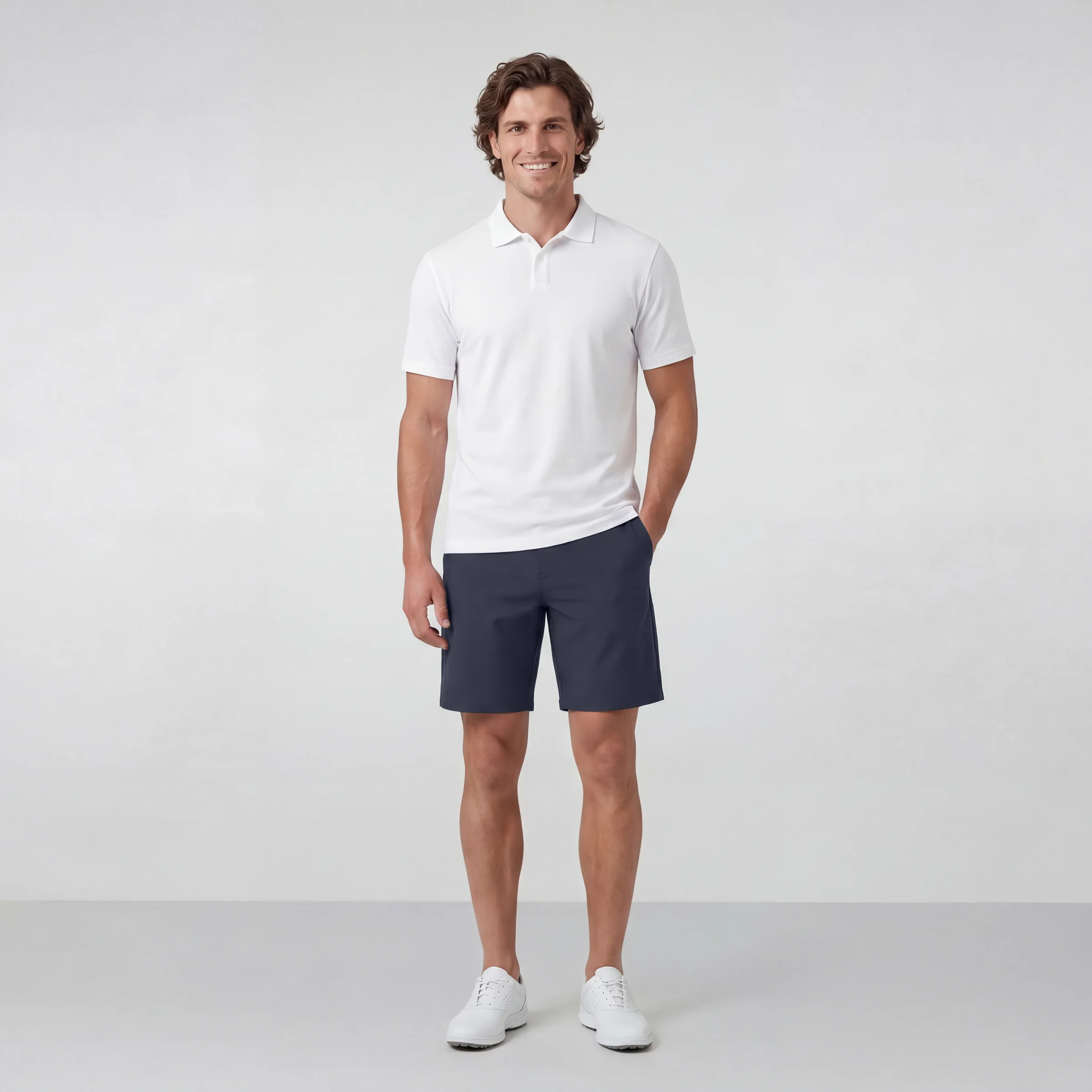 Jetsetter Tech Short 7" -- Deep Blue - Image 5
