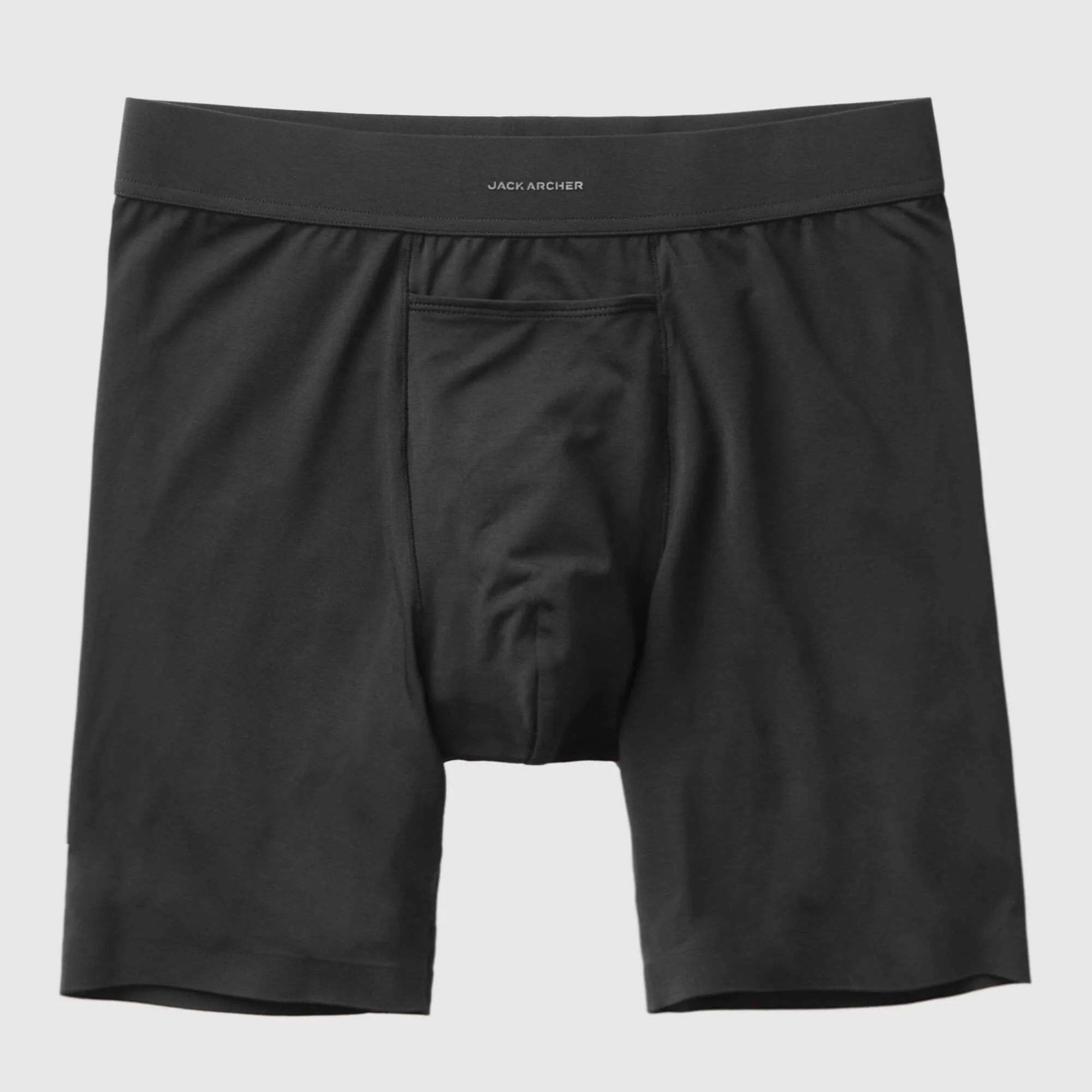 Jetsetter Boxer Brief 8" -- Charcoal Gray - Image 6