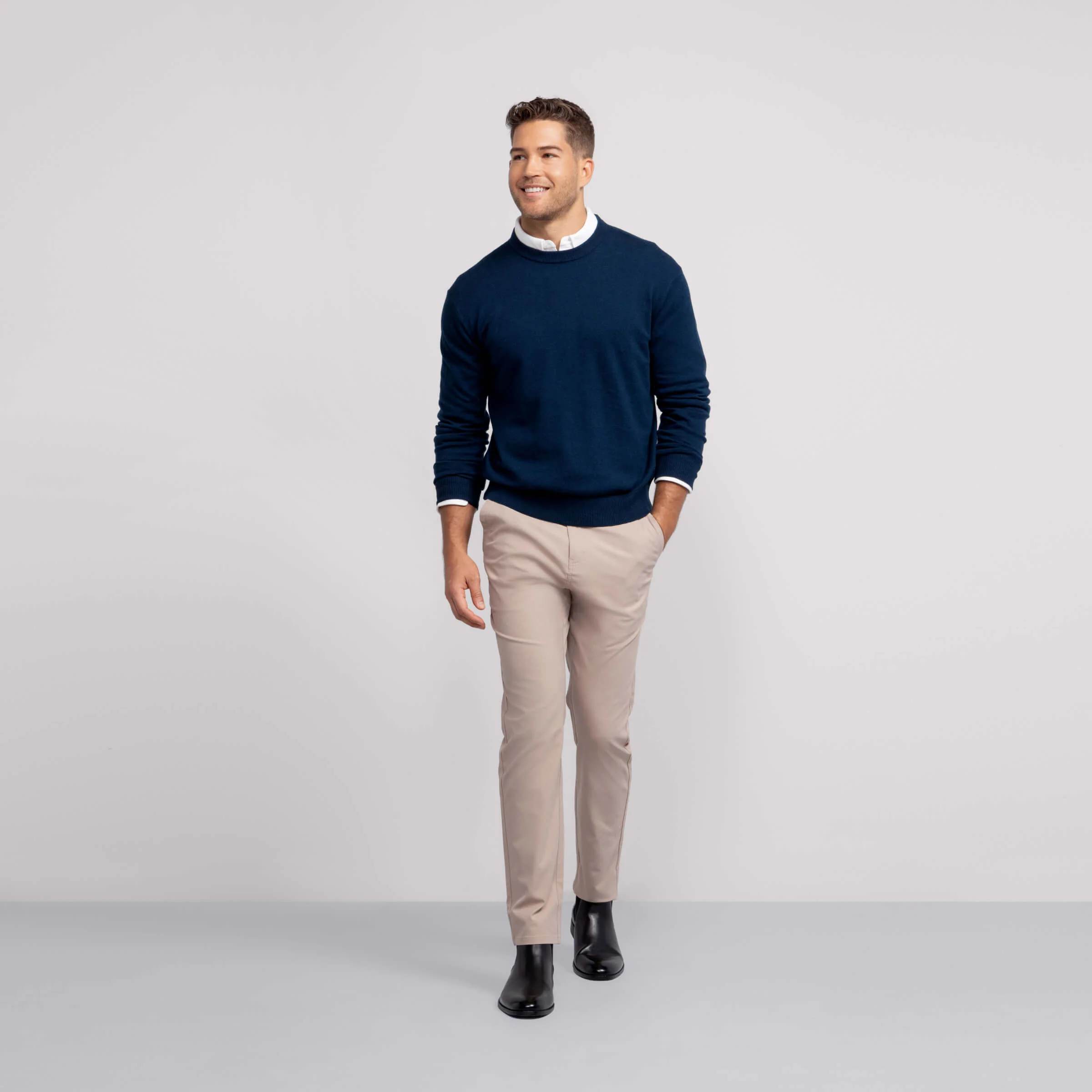 Jetsetter Tech Pant Relaxed Fit -- Oak Khaki - Image 2
