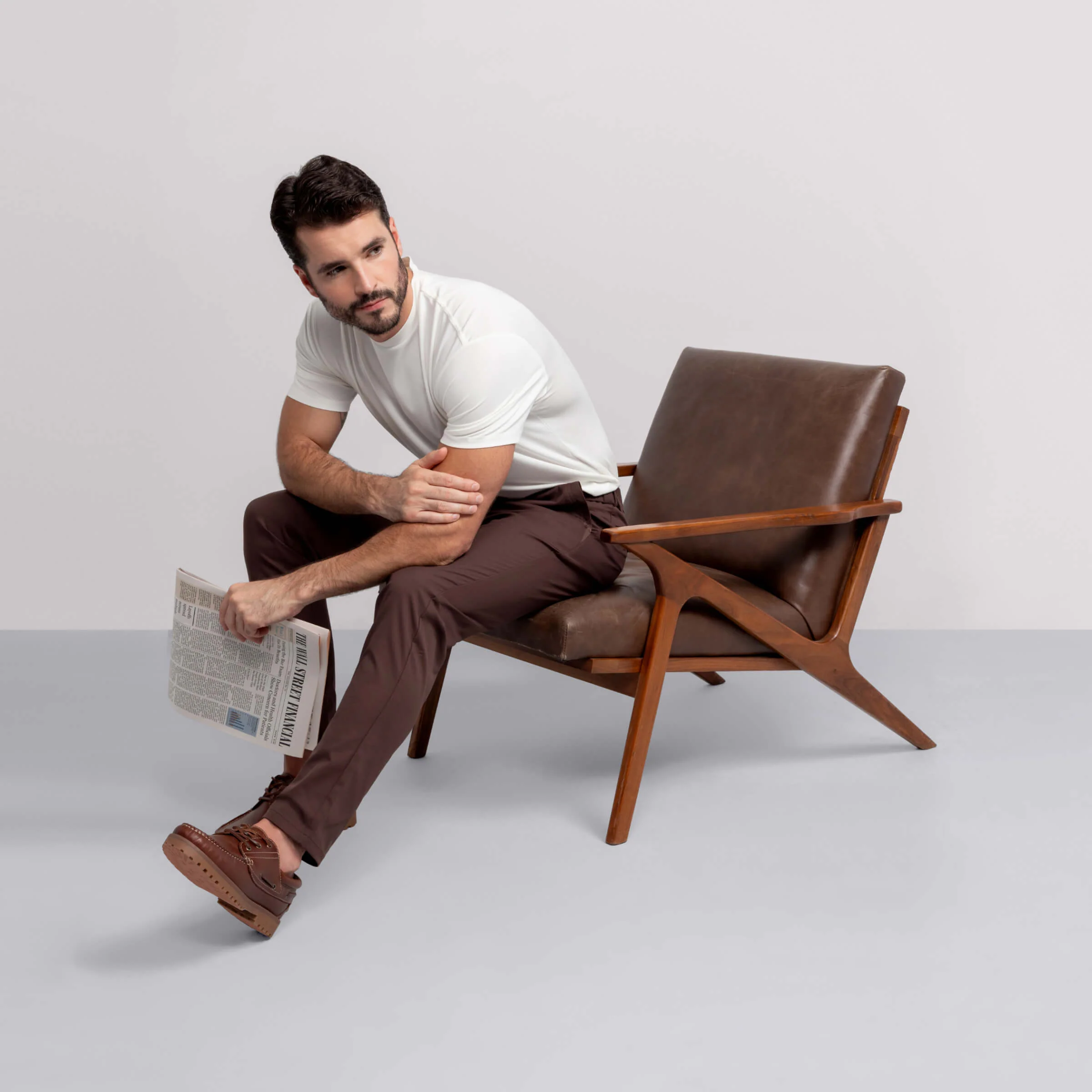 Jetsetter Tech Pant Slim Fit -- Bourbon Brown - Image 3