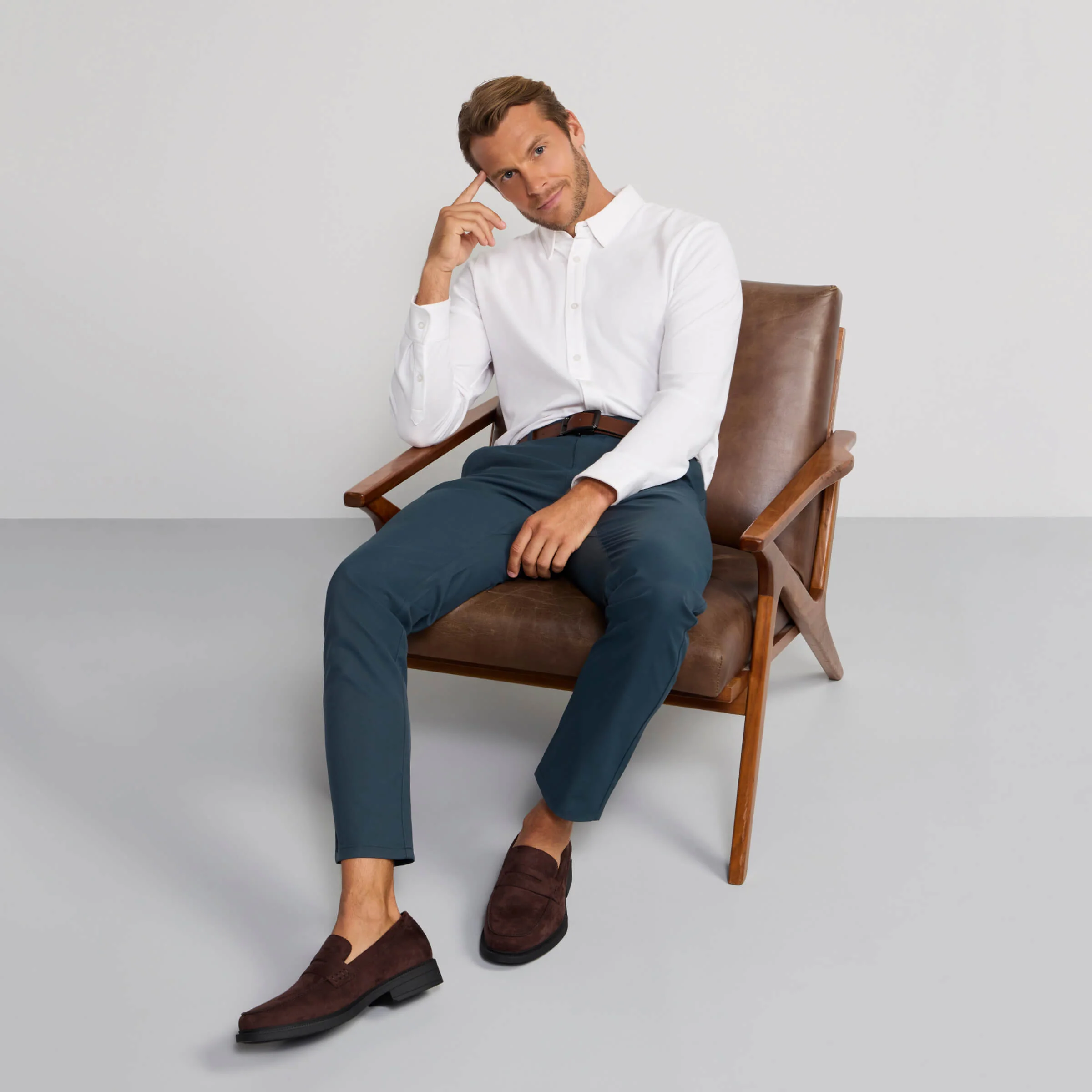 Jetsetter Tech Pant Slim Fit -- Deep Teal - Image 5