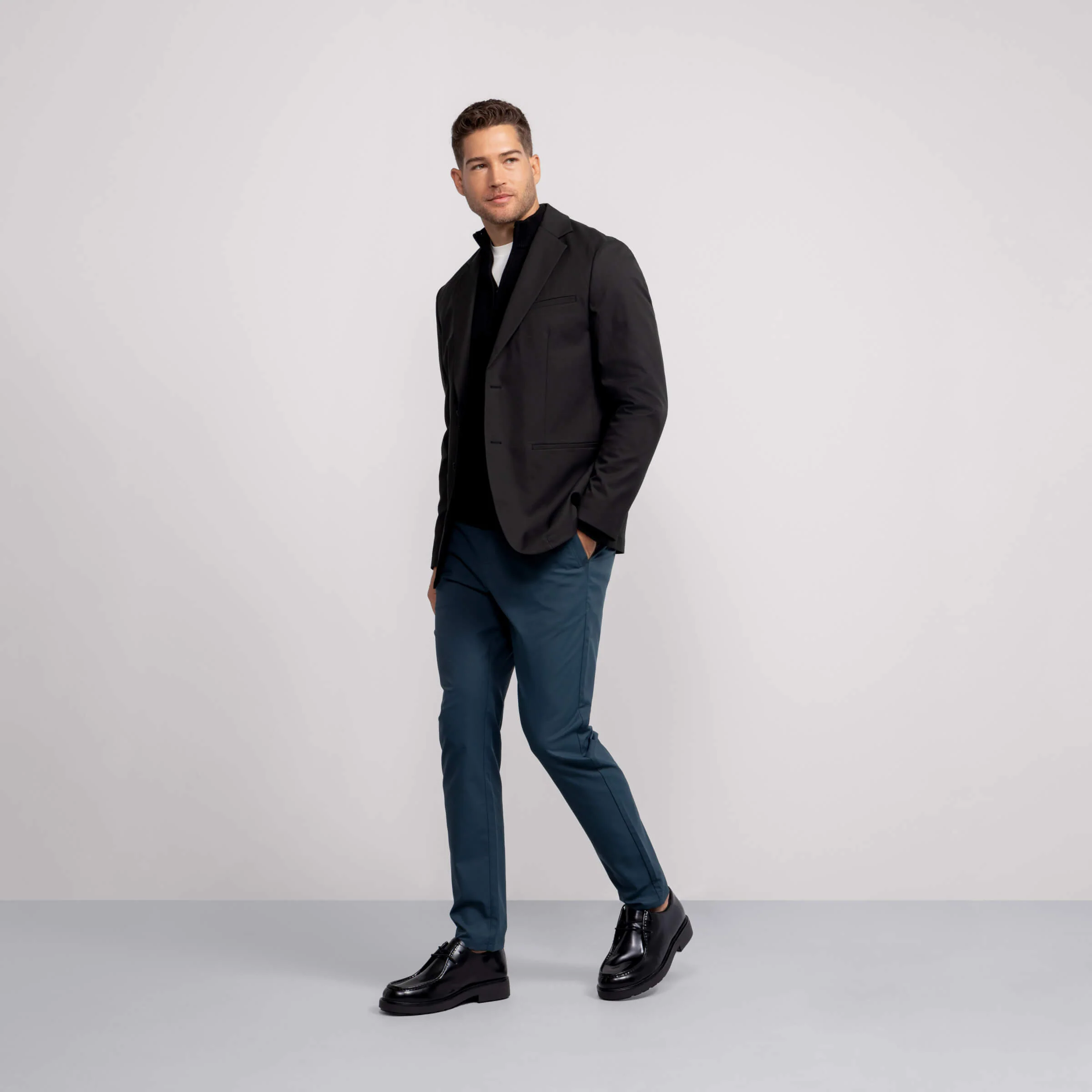 Jetsetter Tech Pant Slim Fit -- Deep Teal - Image 2