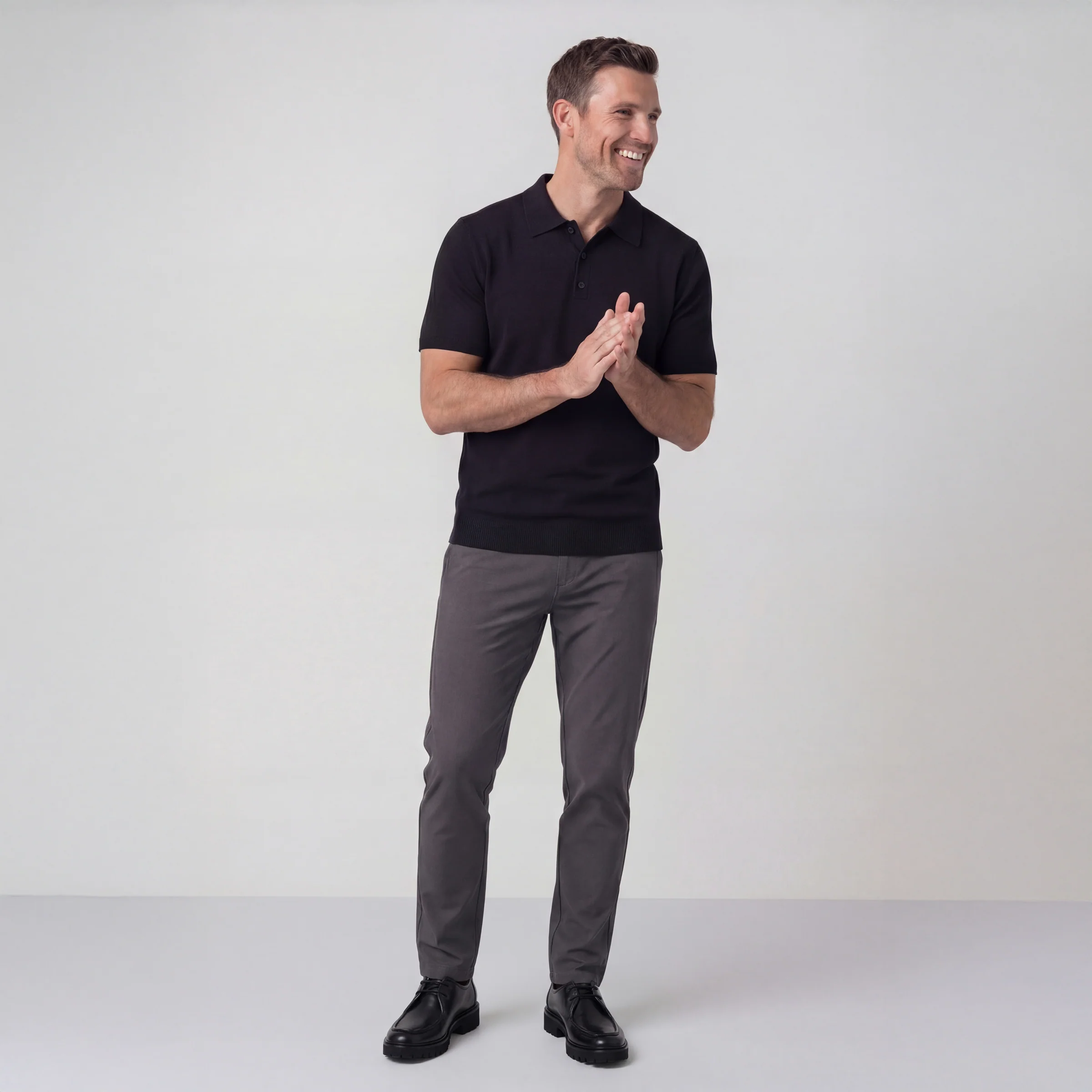 Legacy Resort Polo -- True Black - Image 4