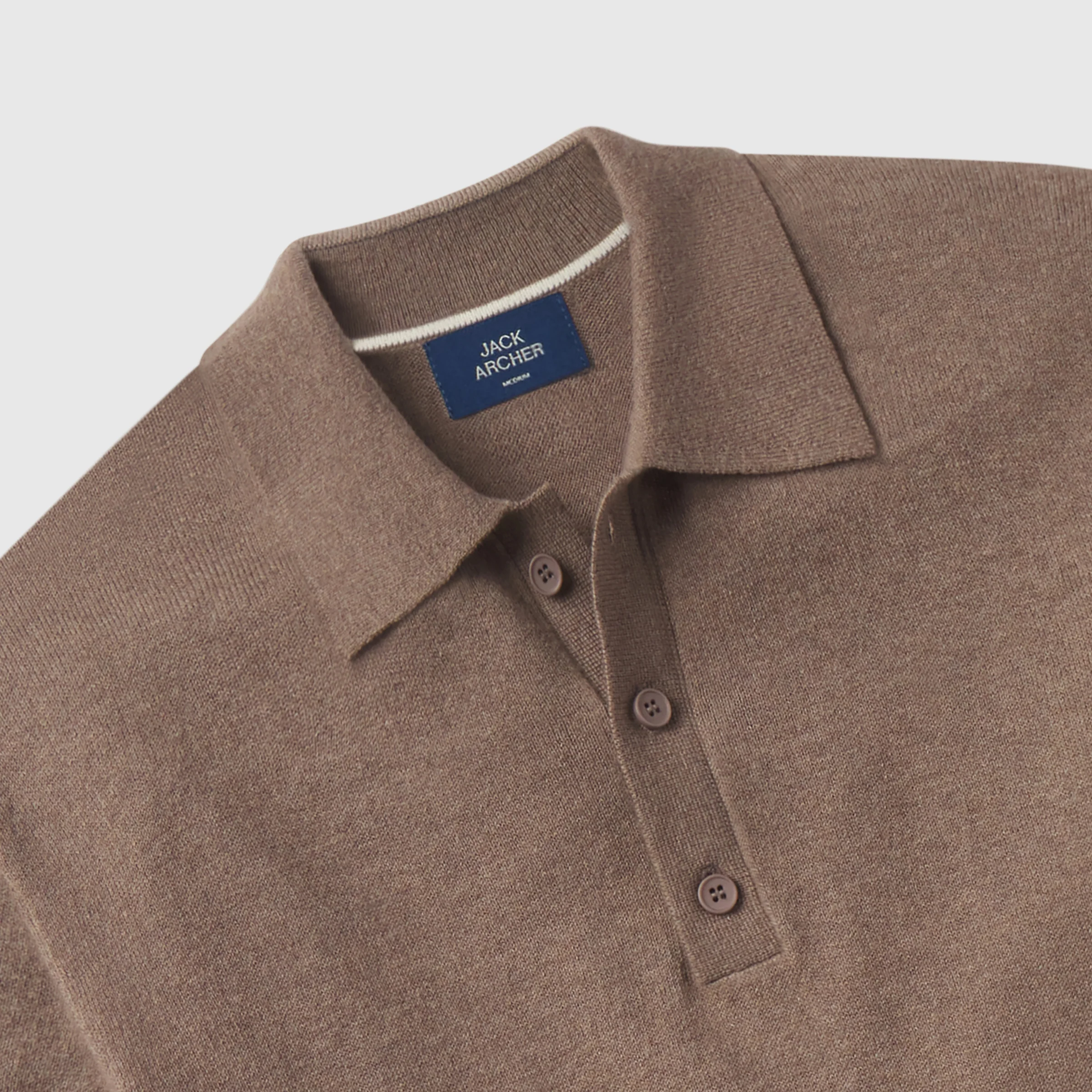 Legacy Resort Polo -- Mocha Heather - Image 6
