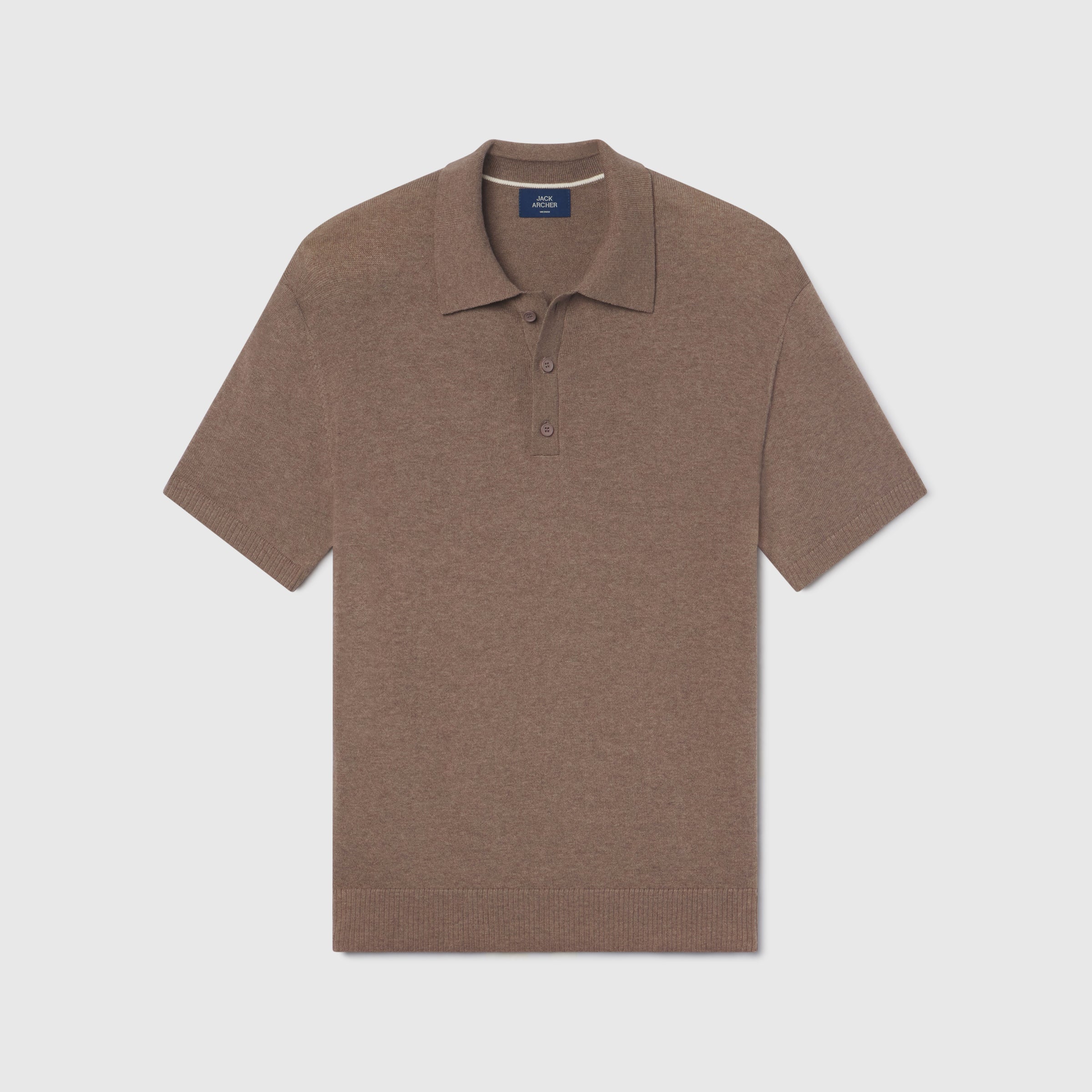 Legacy Resort Polo -- Mocha Heather - Image 8