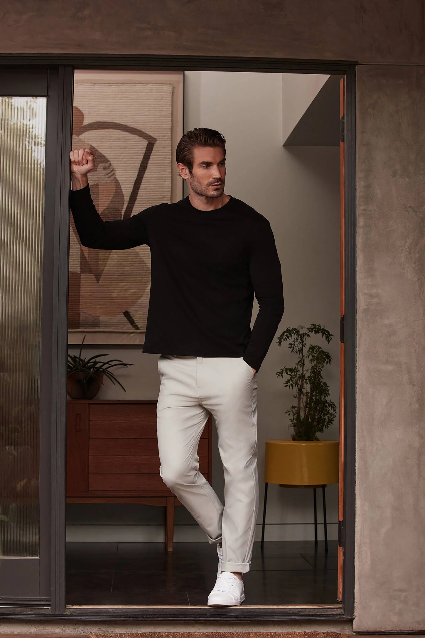 Precision Long Sleeve Tee -- True Black - Image 10