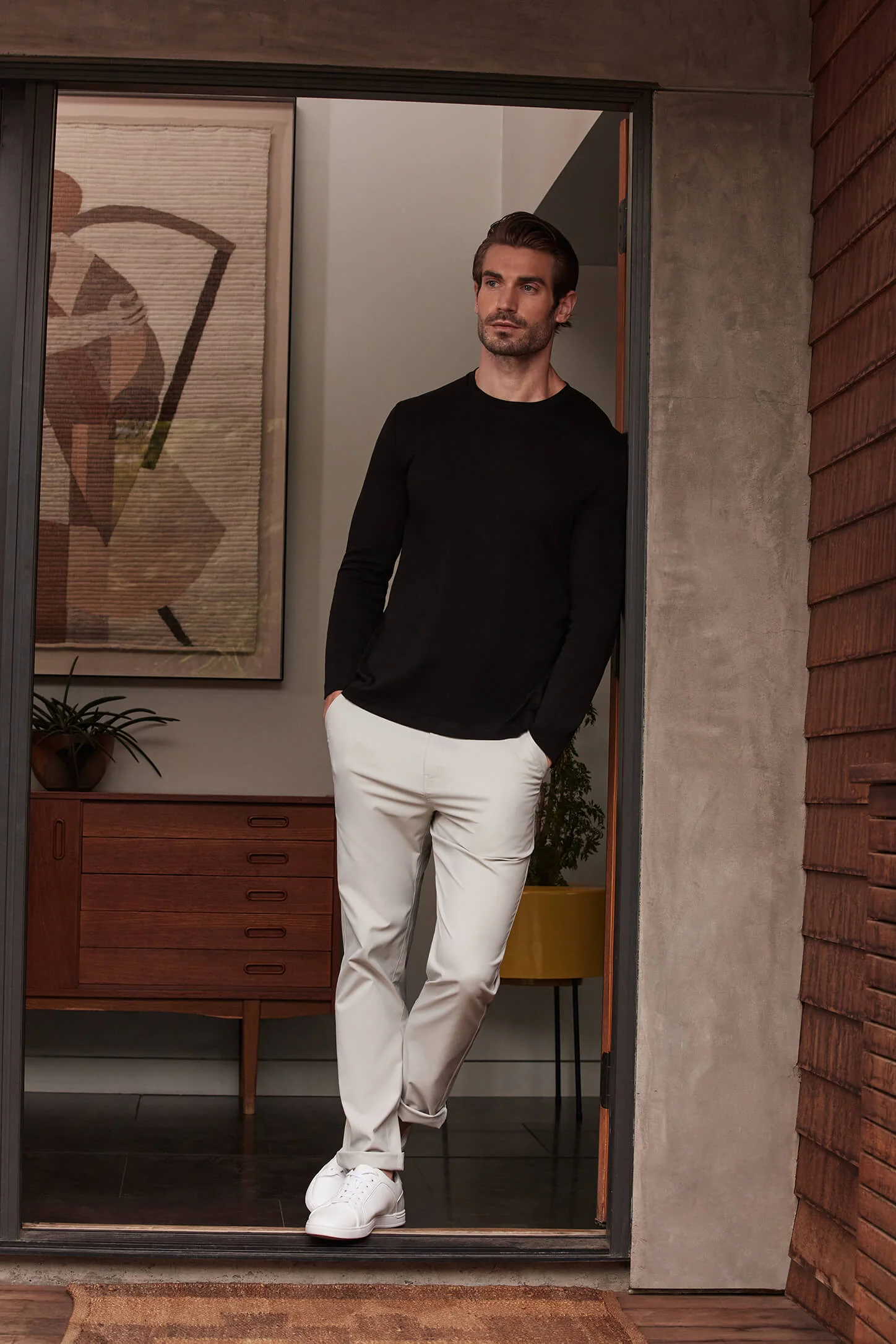 Precision Long Sleeve Tee -- True Black - Image 9