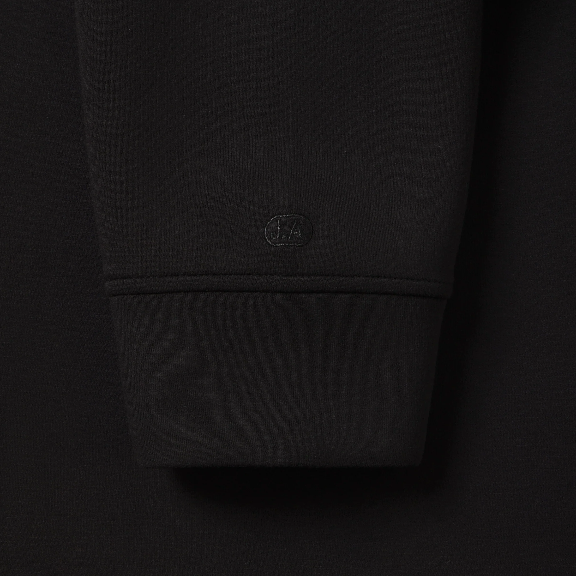 Sandwash Hoodie -- True Black - Image 9