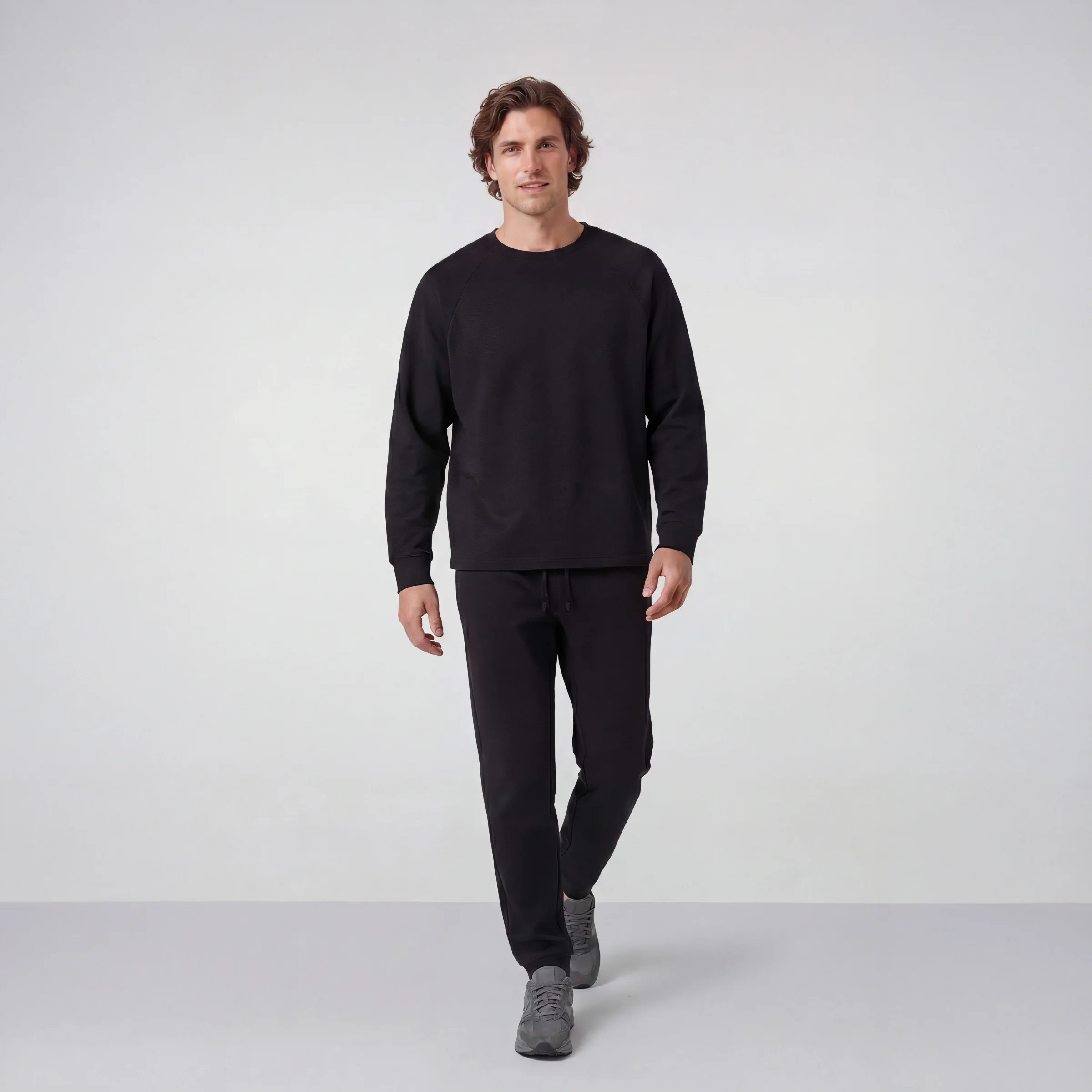 Sandwash Jogger -- True Black - Image 3