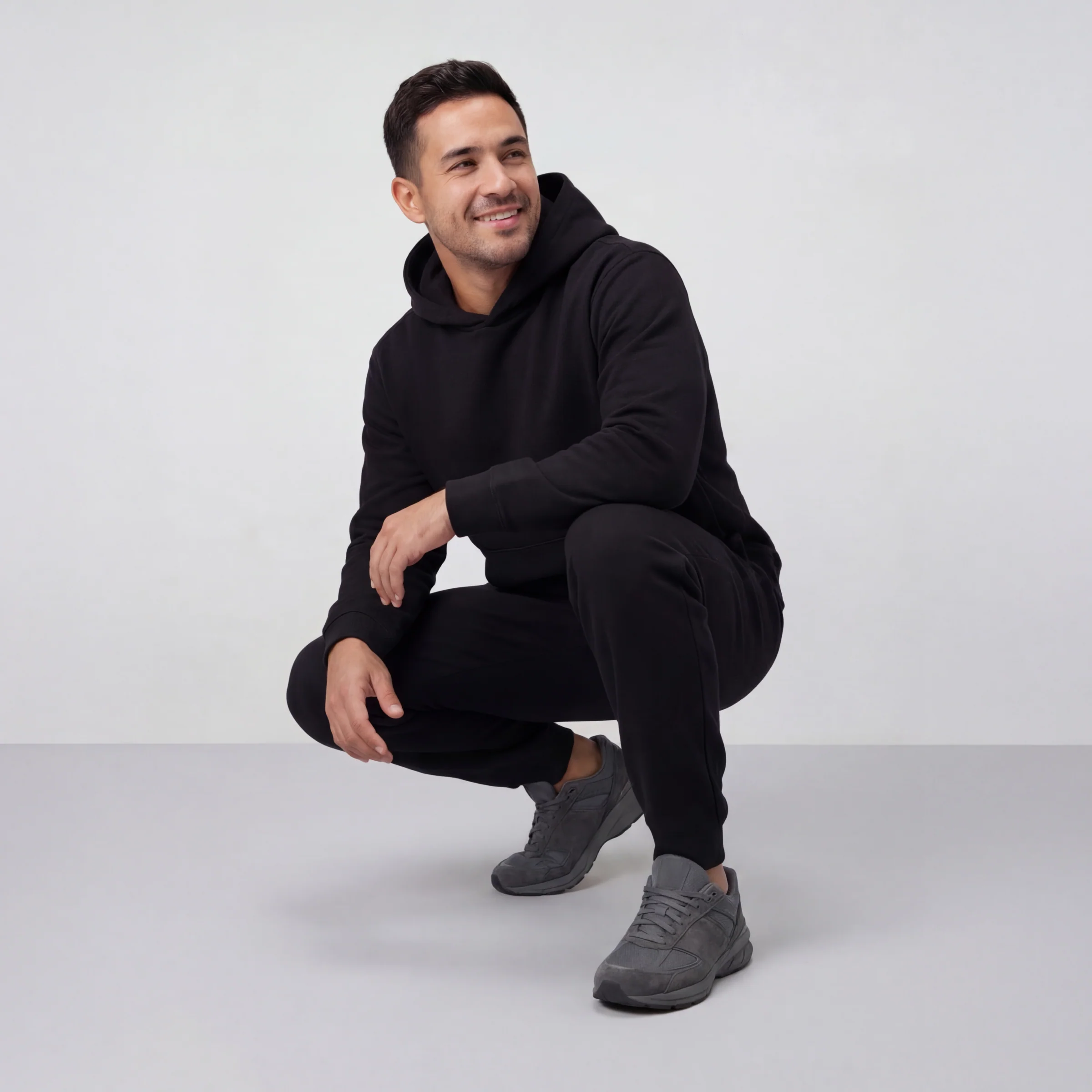 Sandwash Jogger -- True Black - Image 5