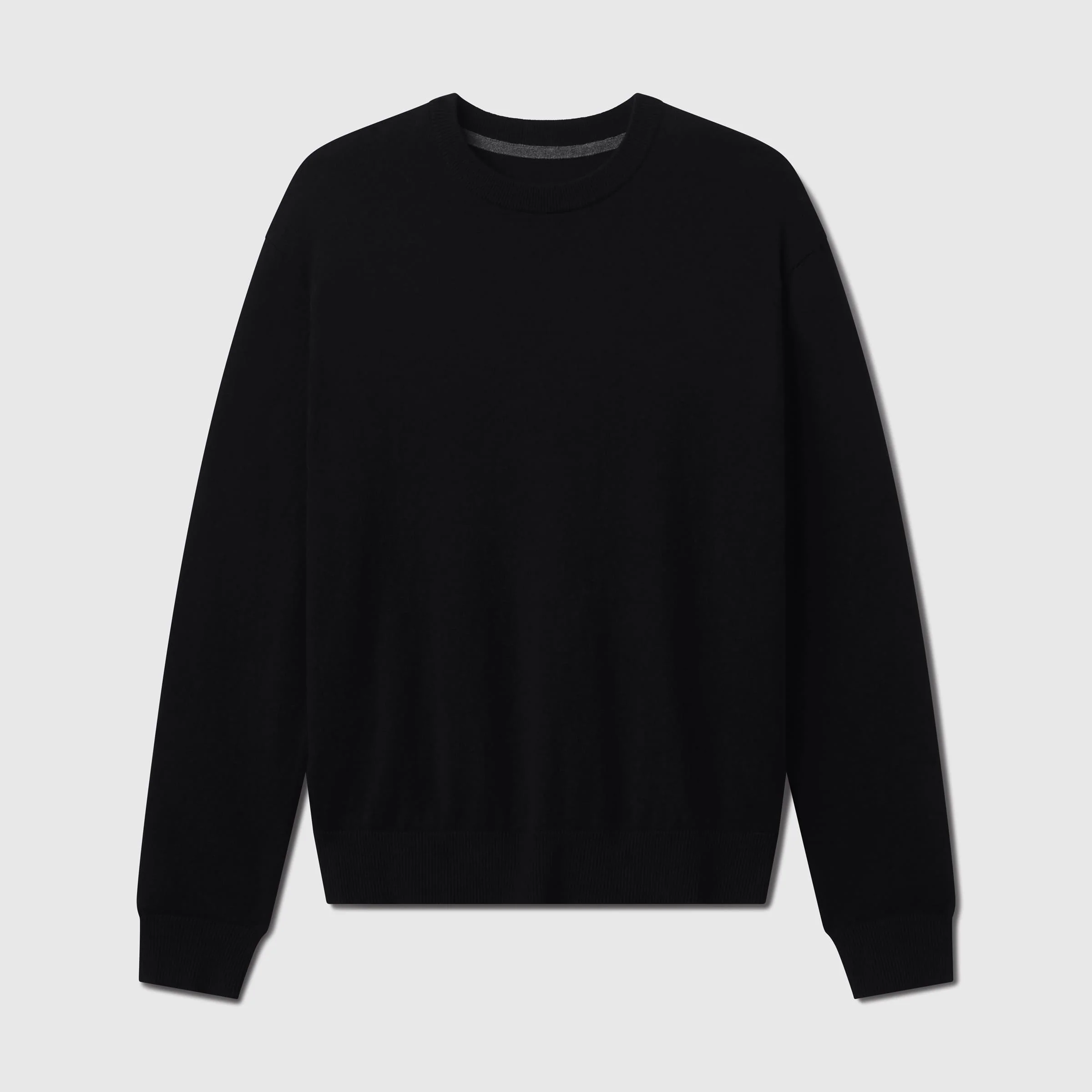 Anytime Crewneck Sweater -- True Black - Image 6