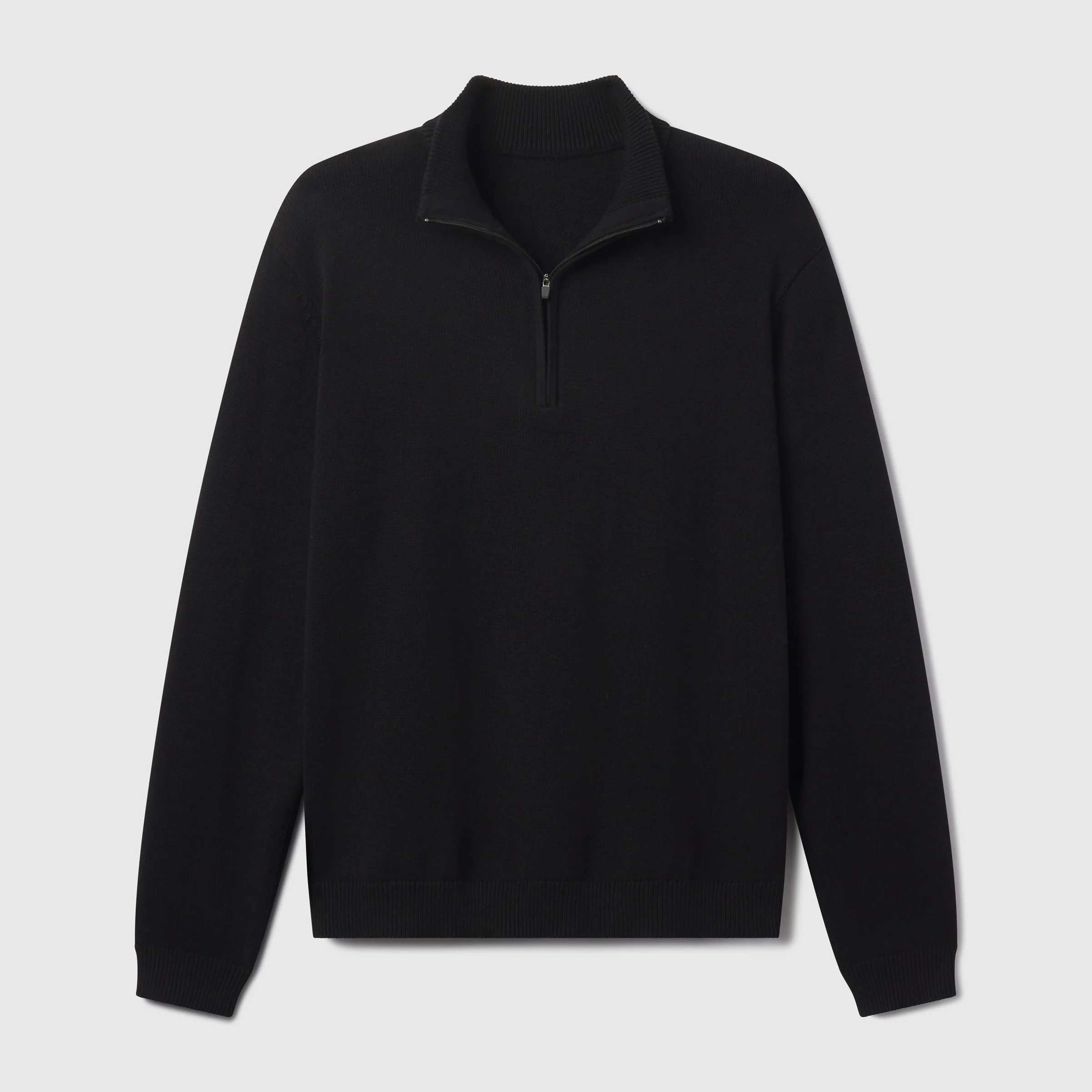 Jetsetter Quarter-Zip Sweater -- True Black - Image 7