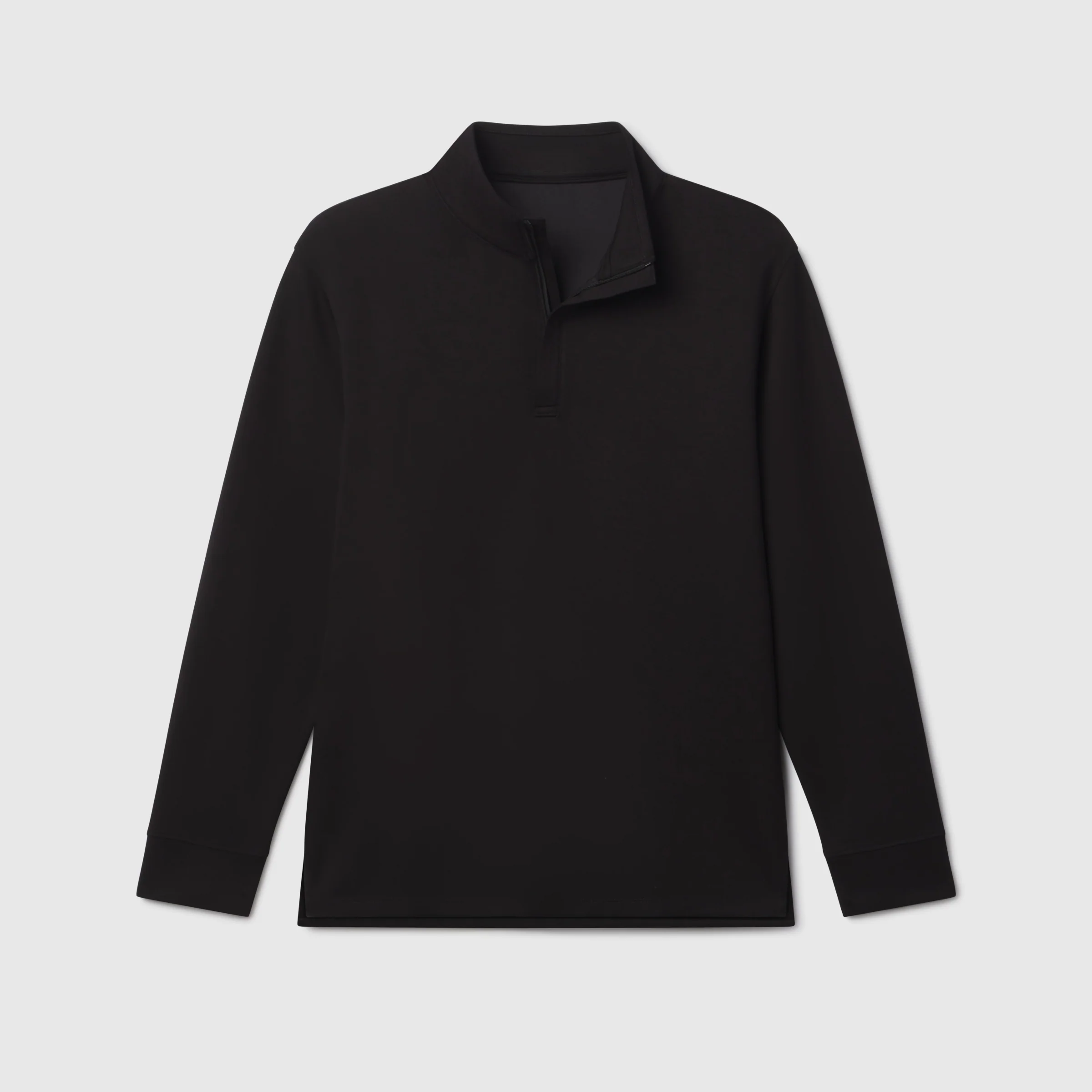 Sandwash Quarter-Zip -- True Black - Image 6