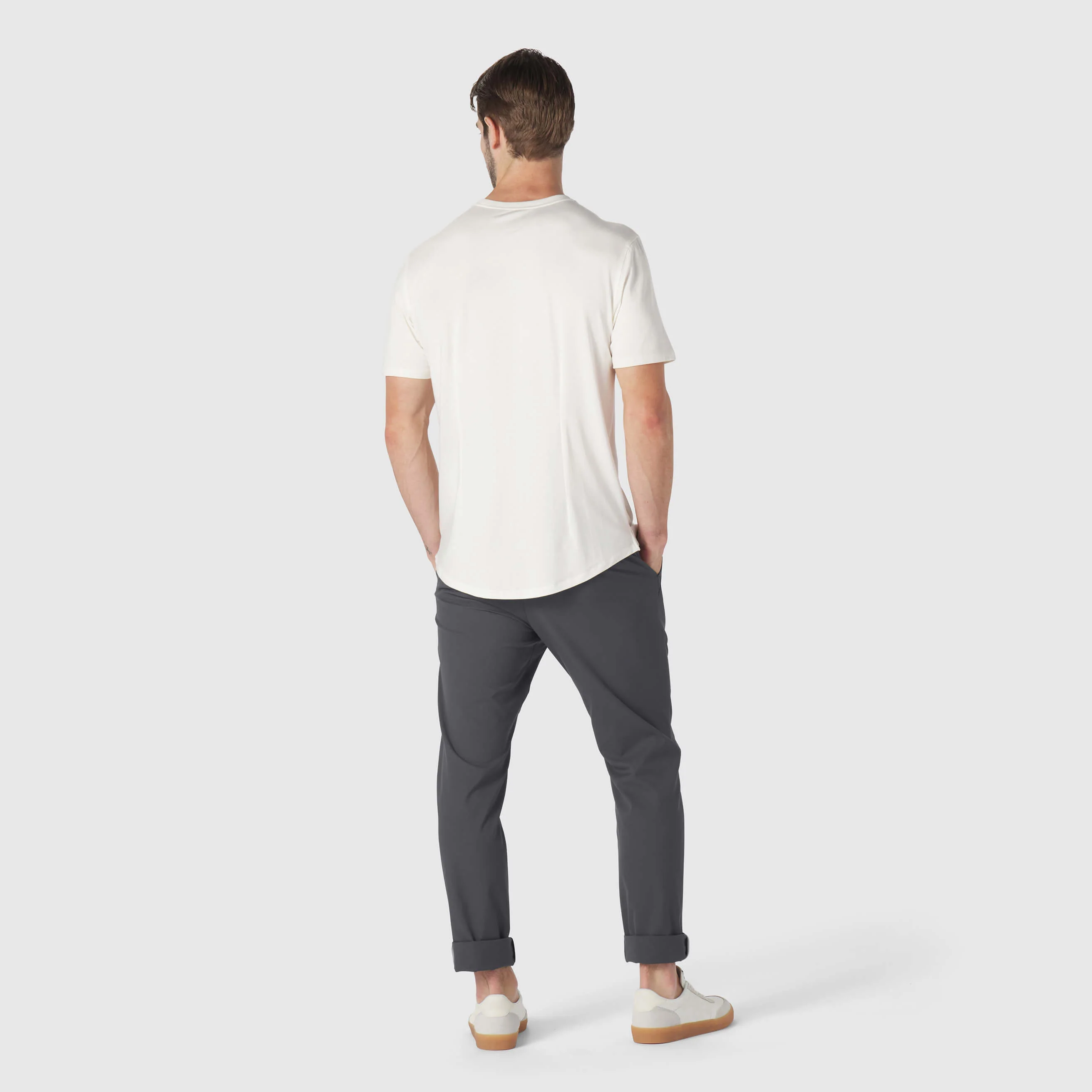 Anytime Tee -- True White - Image 3
