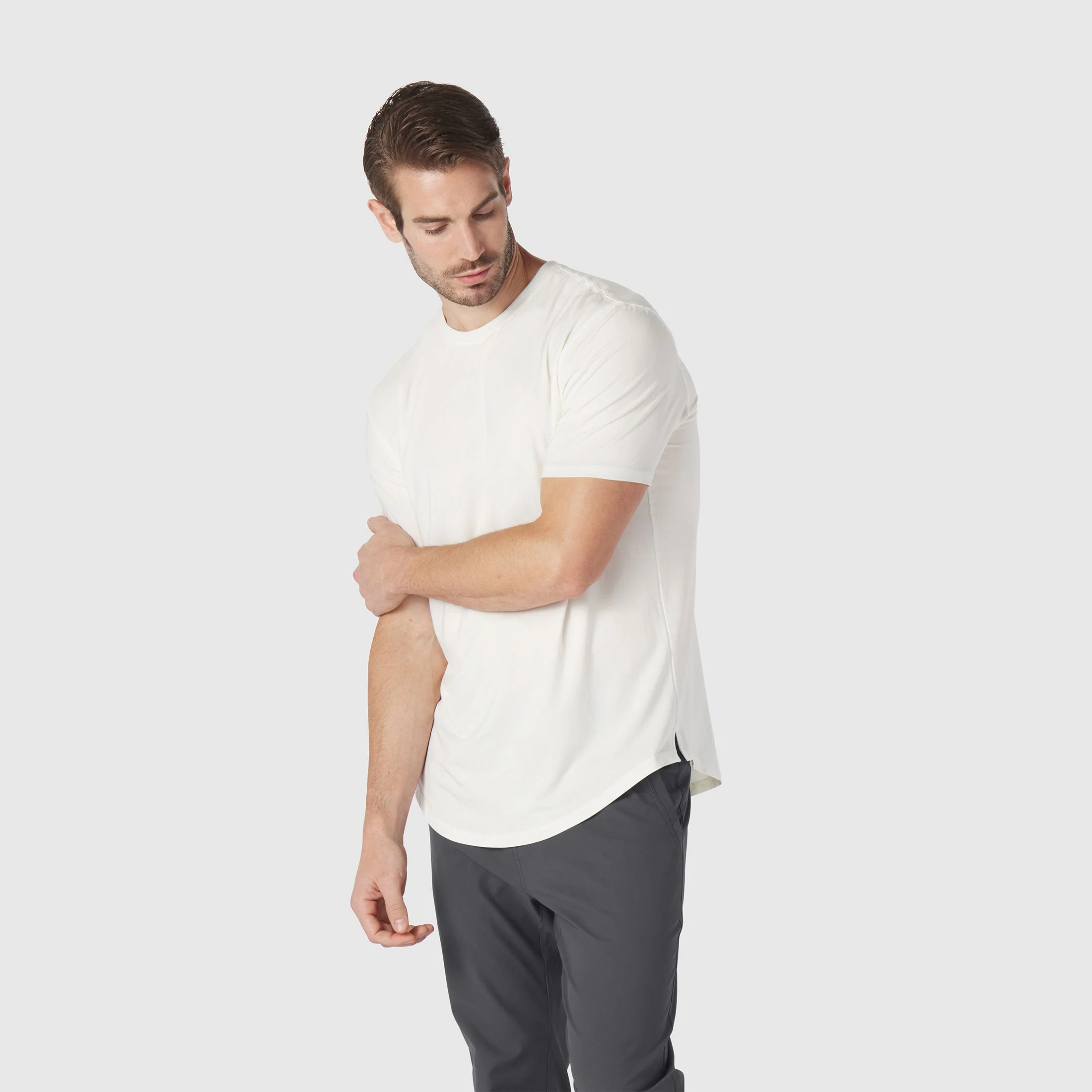 Anytime Tee -- True White - Image 4