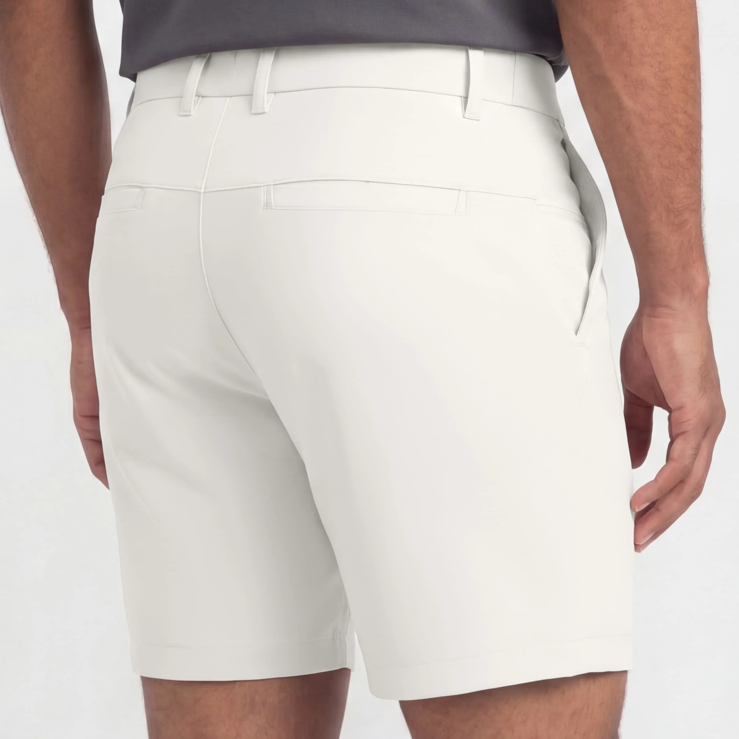 Jetsetter Tech Short 7" -- True White - Image 3