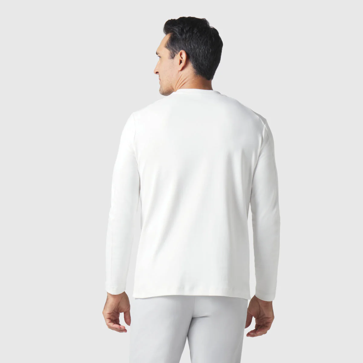Precision Long Sleeve Tee -- True White - Image 4