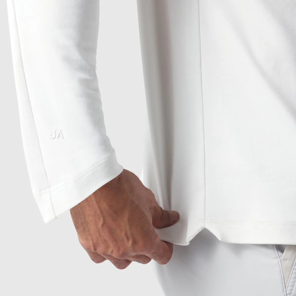 Precision Long Sleeve Tee -- True White - Image 5
