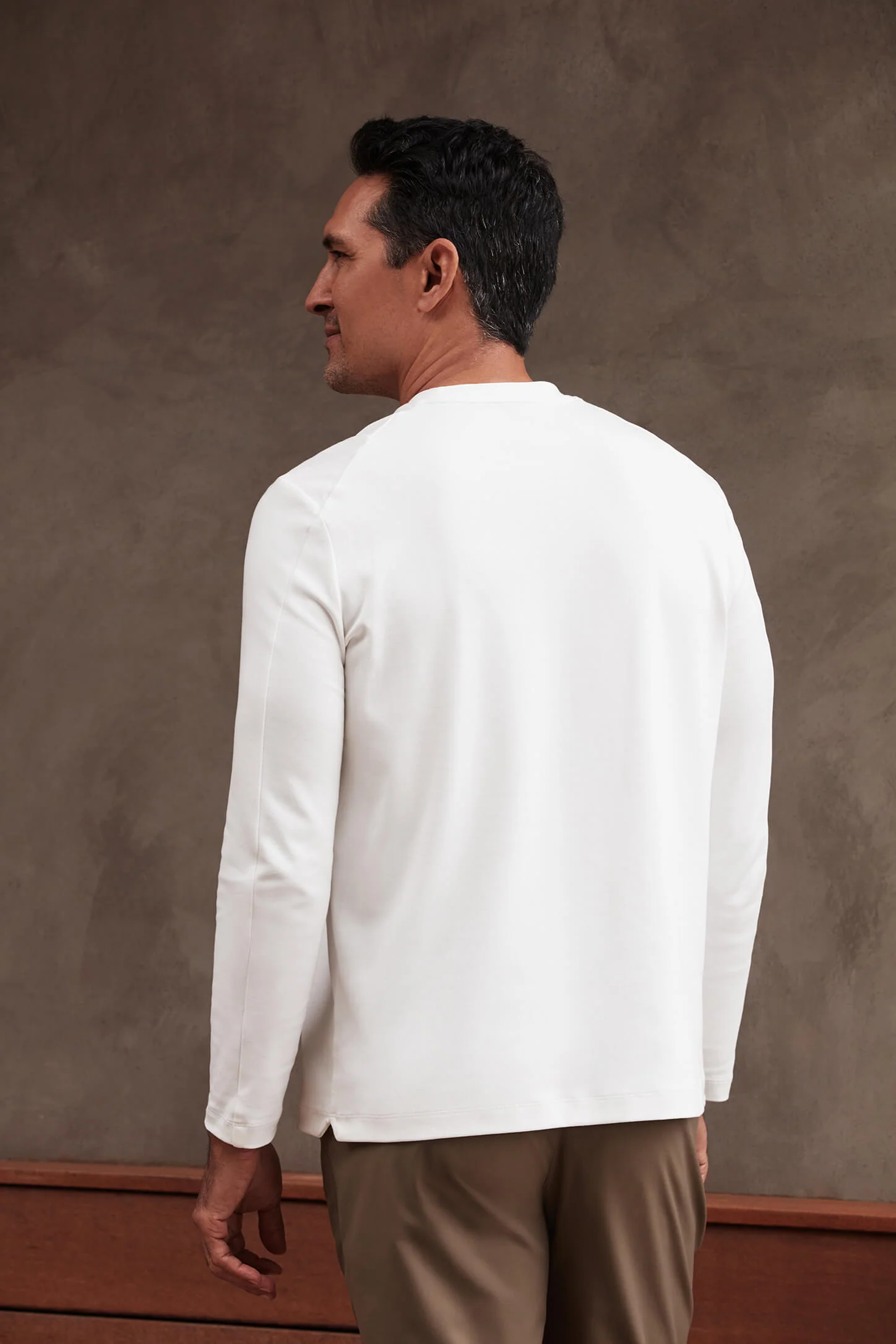 Precision Long Sleeve Tee -- True White - Image 8