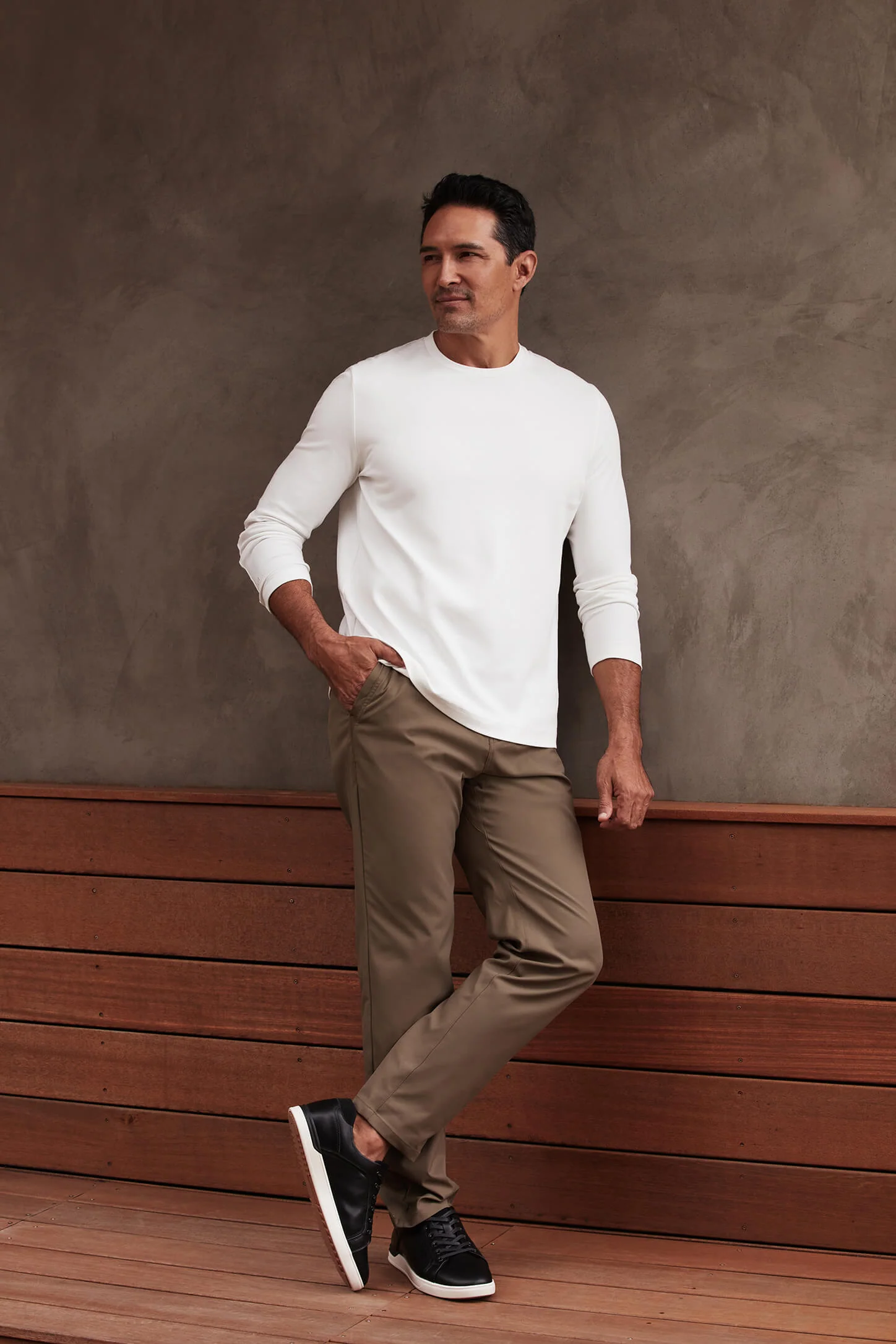 Precision Long Sleeve Tee -- True White - Image 9